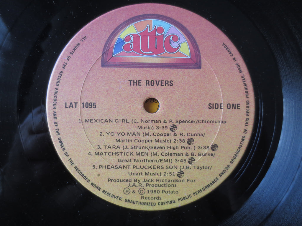 The Irish Rovers – The Rovers (1980) Vinyl LP