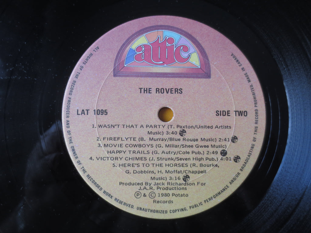The Irish Rovers – The Rovers (1980) Vinyl LP