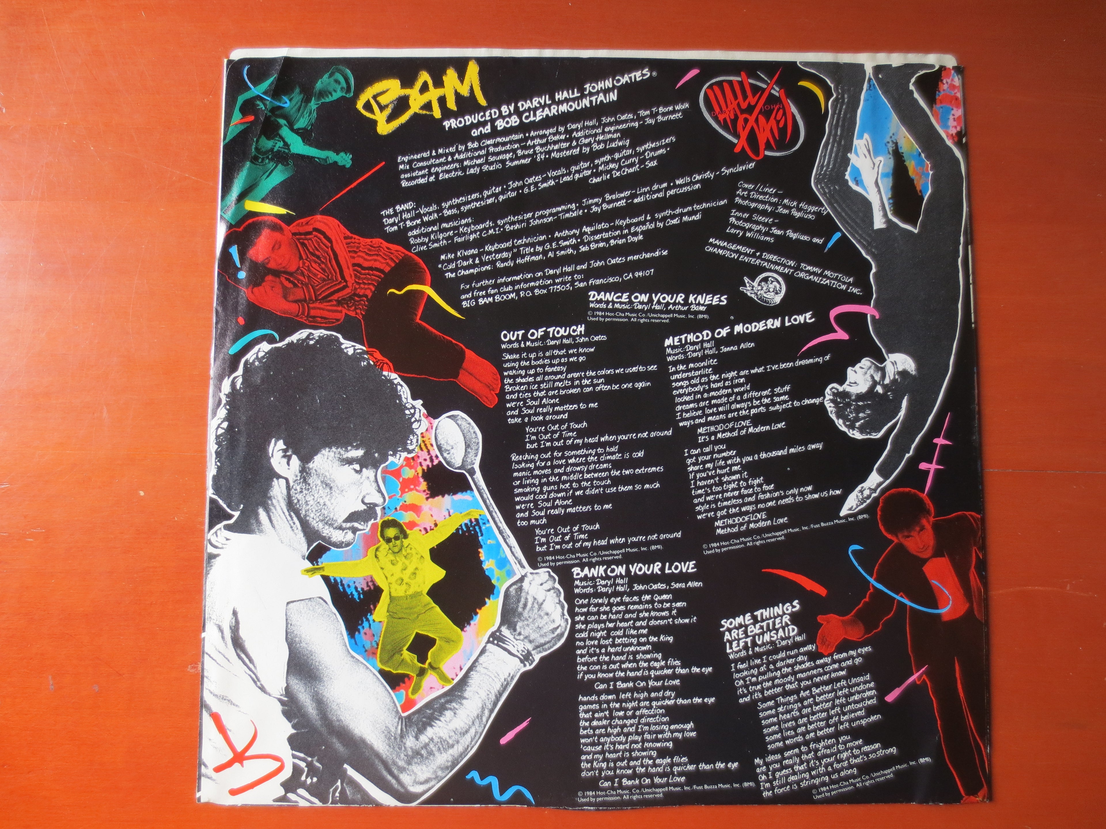 Hall & Oates – Big Bam Boom (1984) Vinyl LP