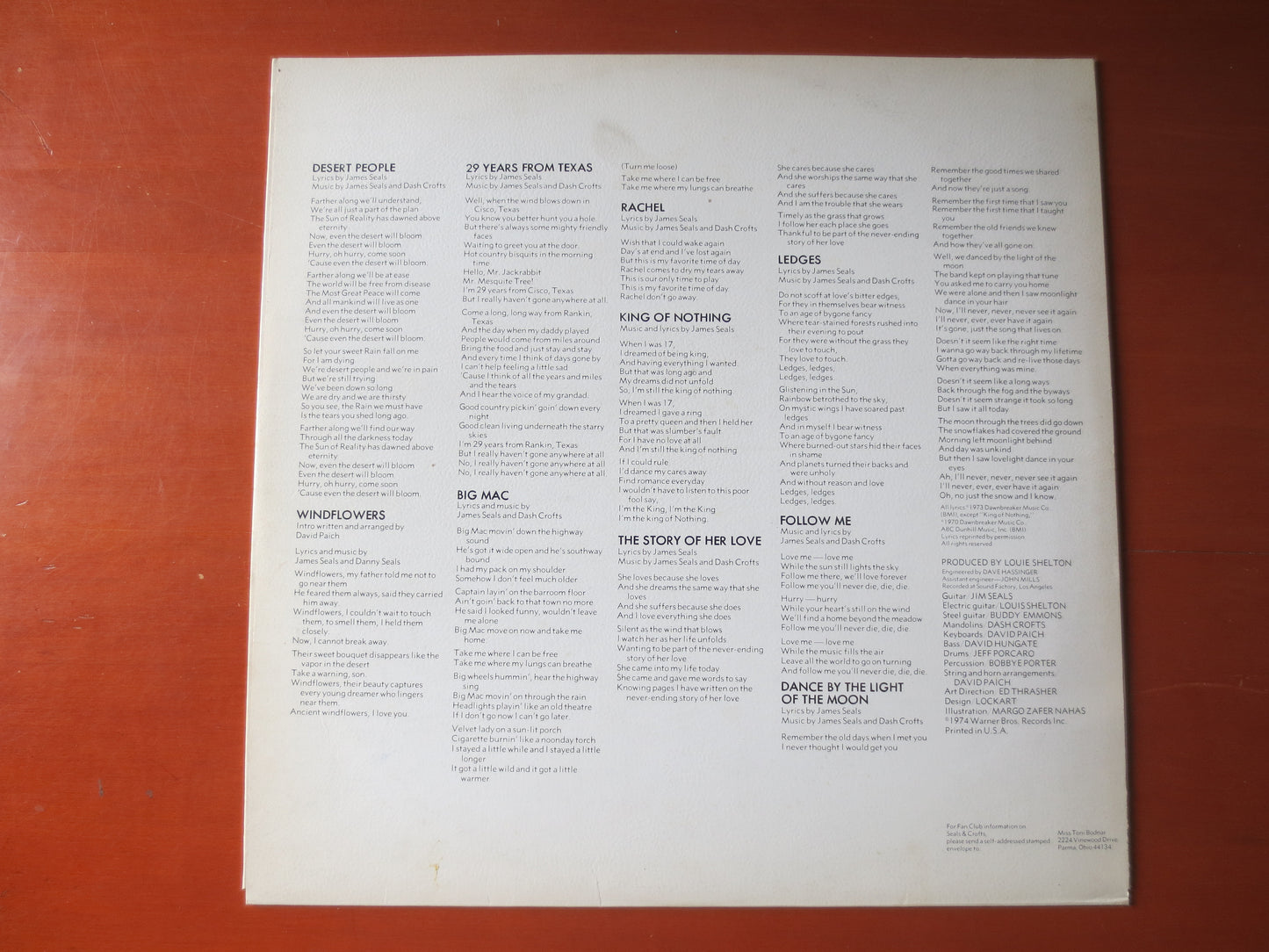 SEALS and CROFT, Unborn CHILD, Folk Records, Vintage Vinyl, Records, Vinyl Records, Country Vinyl, Vinyl, lps, 1974 Records