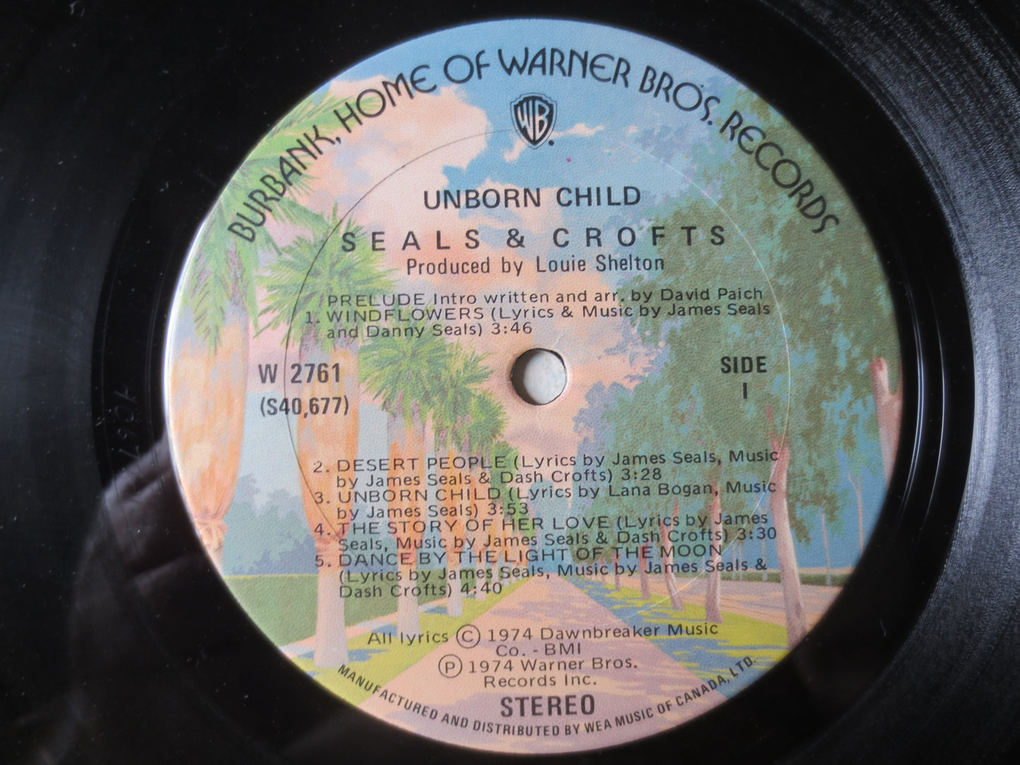 SEALS and CROFT, Unborn CHILD, Folk Records, Vintage Vinyl, Records, Vinyl Records, Country Vinyl, Vinyl, lps, 1974 Records
