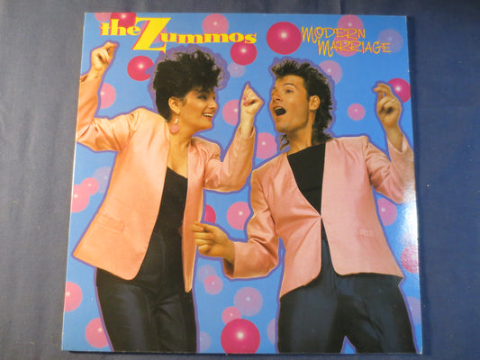 The ZUMMOS, MODERN MARRIAGE, Pop Record, The Zummos Record, The Zummos Album, The Zummos Lp, Pop Music Record, 1985 Records