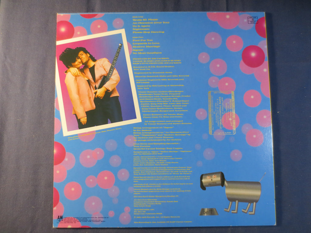 The Zummos – Modern Marriage (1985) Vinyl LP