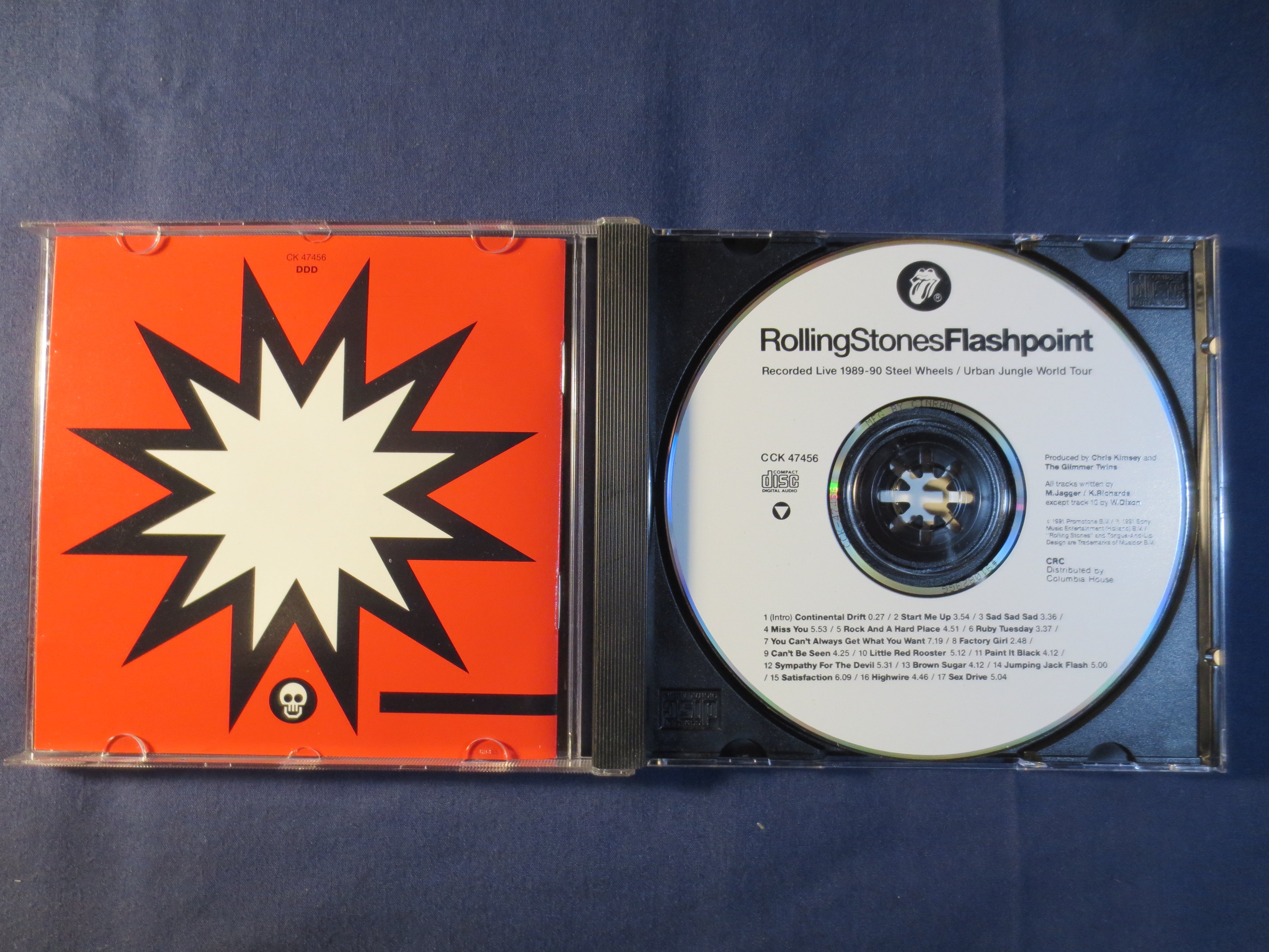 The Rolling Stones – Flashpoint (1991) CD