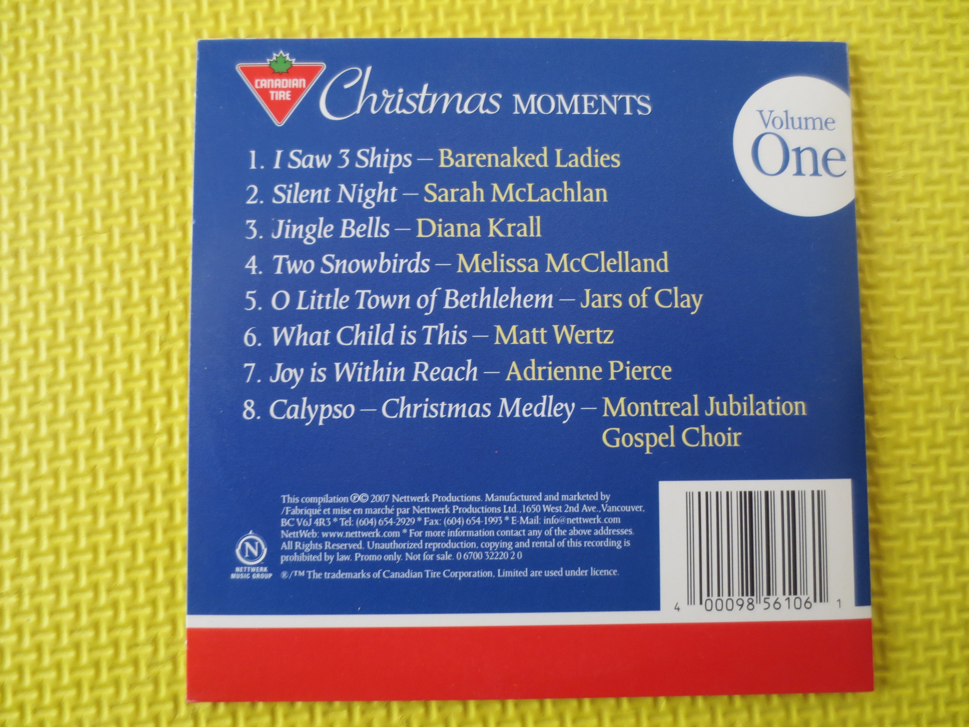 Christmas Moments – Carols & Hymns CD