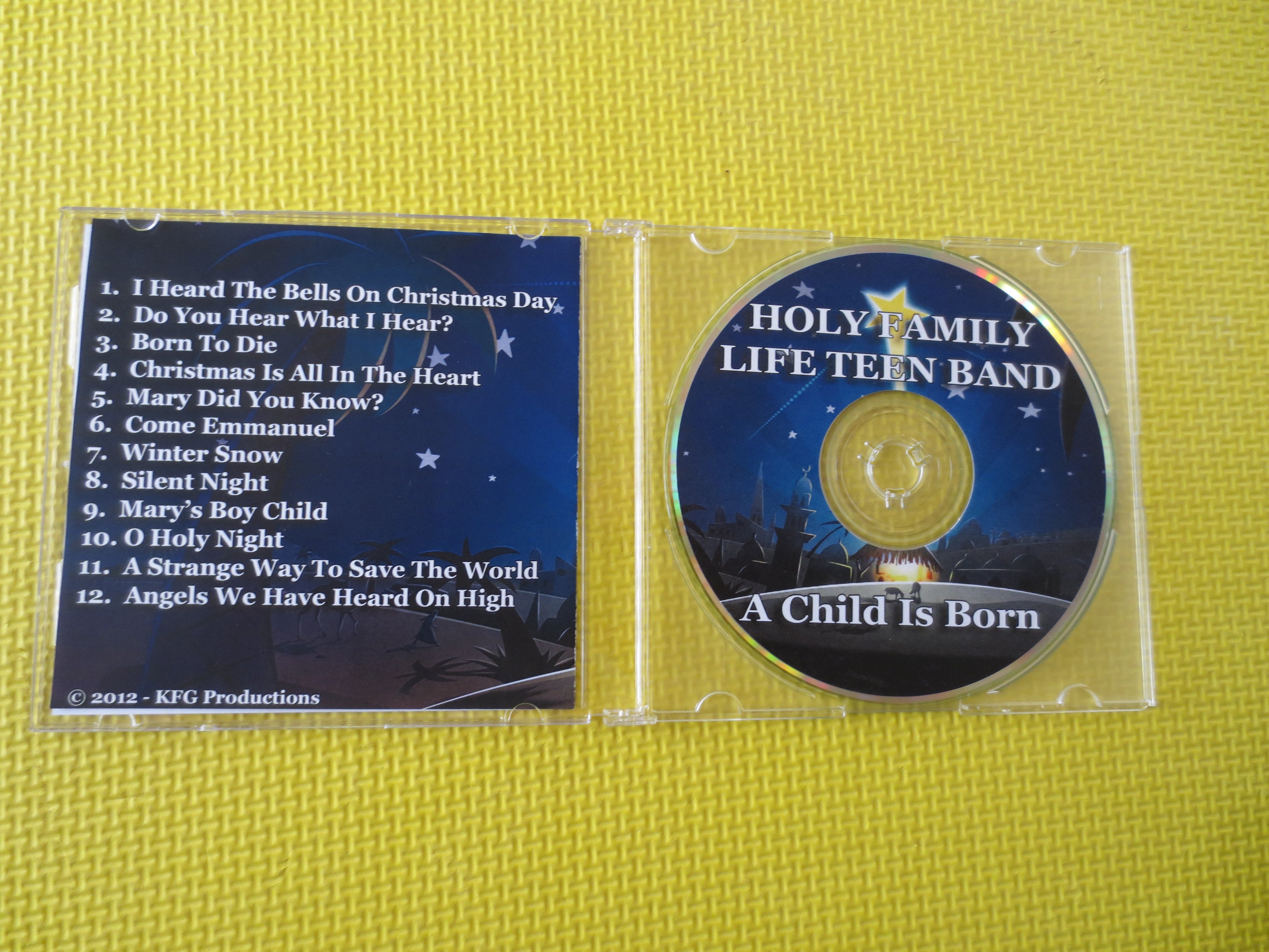 Holy Family Life Teen Band – Christmas Music CD
