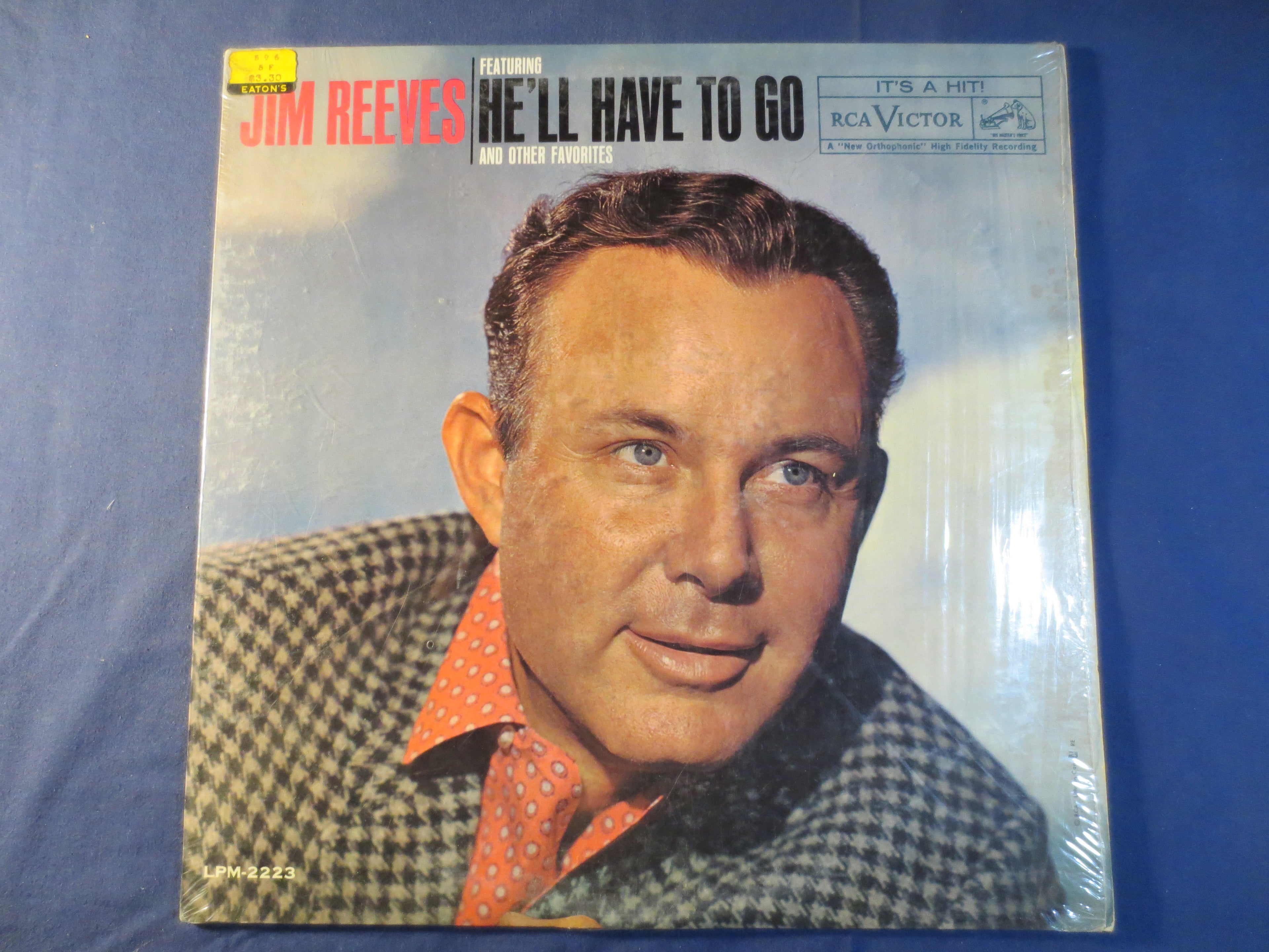 Jim Reeves – He'll Have to Go (1960) Vinyl LP
