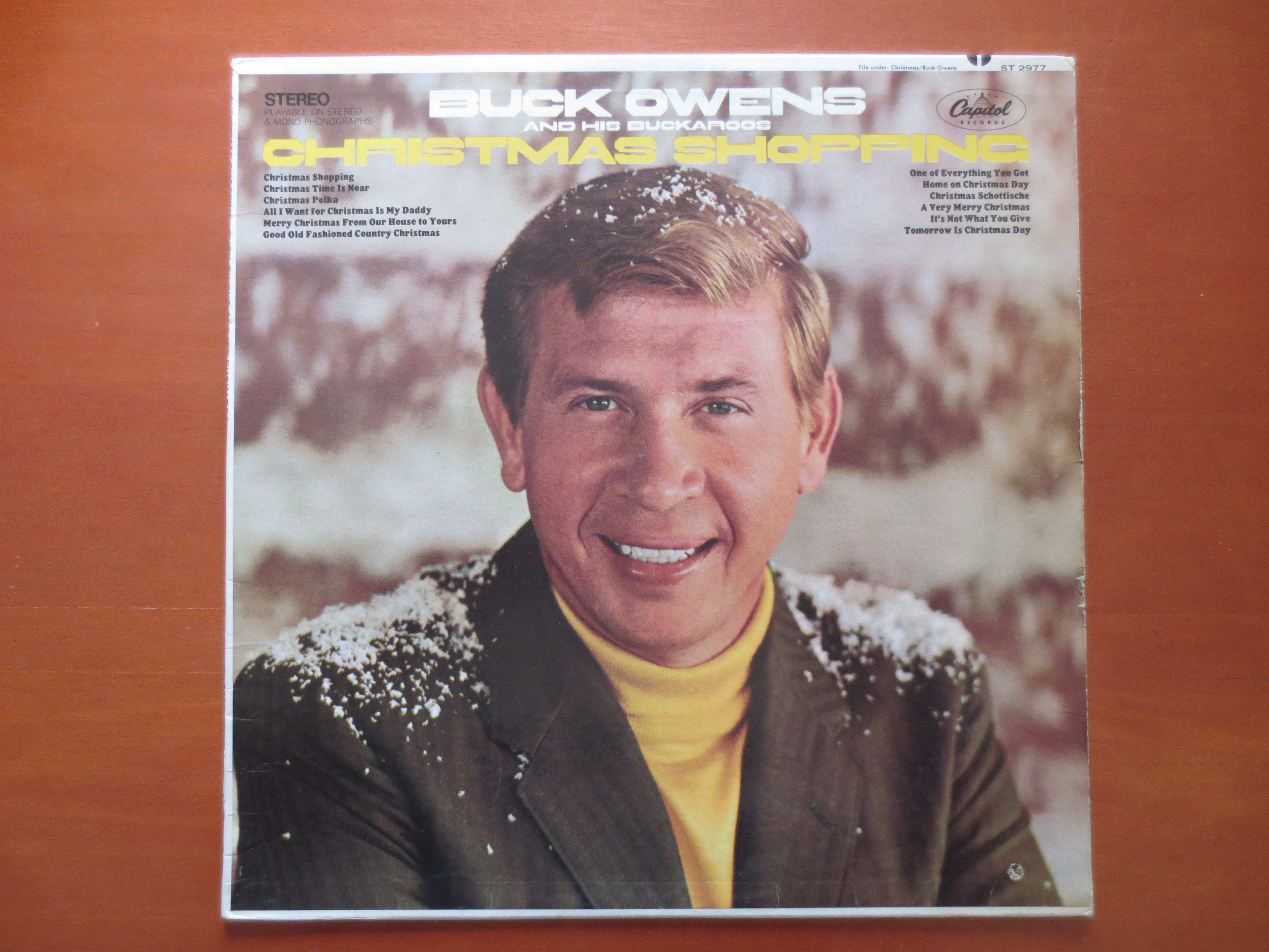 Buck Owens – Christmas Shopping (1973) Vinyl LP