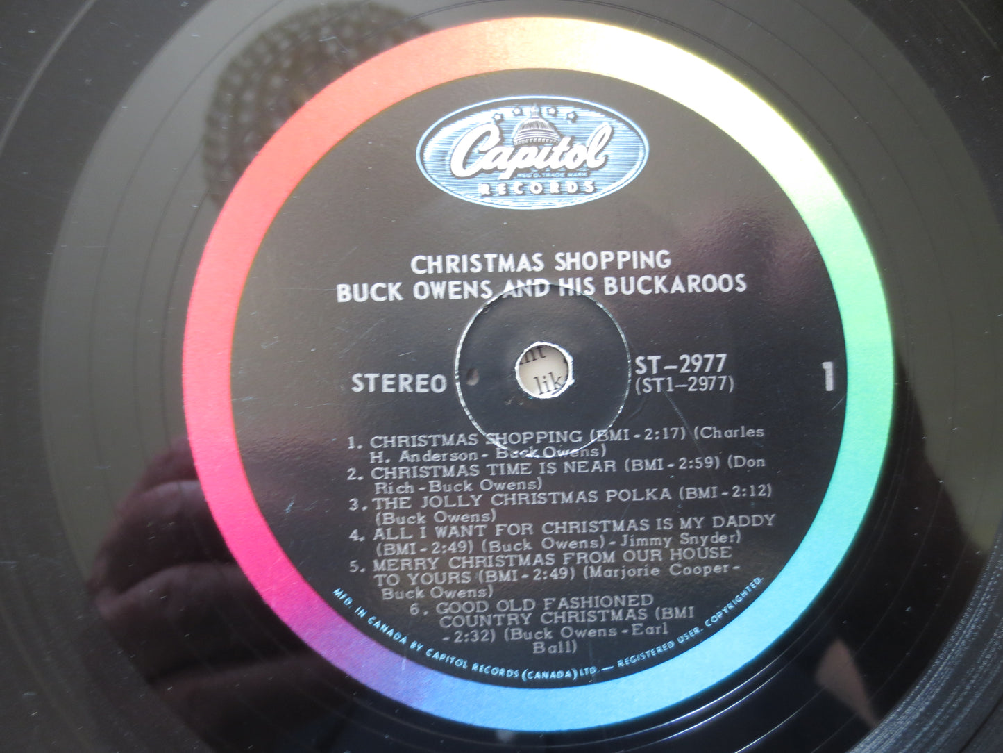 BUCK OWENS, CHRISTMAS Shopping, Buck Owens Albums, Buck Owens Vinyl, Christmas Album, Vinyl, Vintage Vinyl, 1973 Records