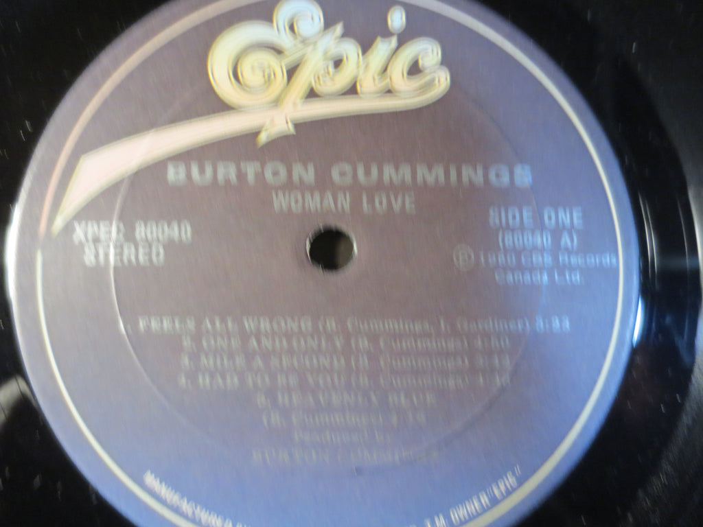 Burton Cummings – Woman Love (1980) Vinyl LP