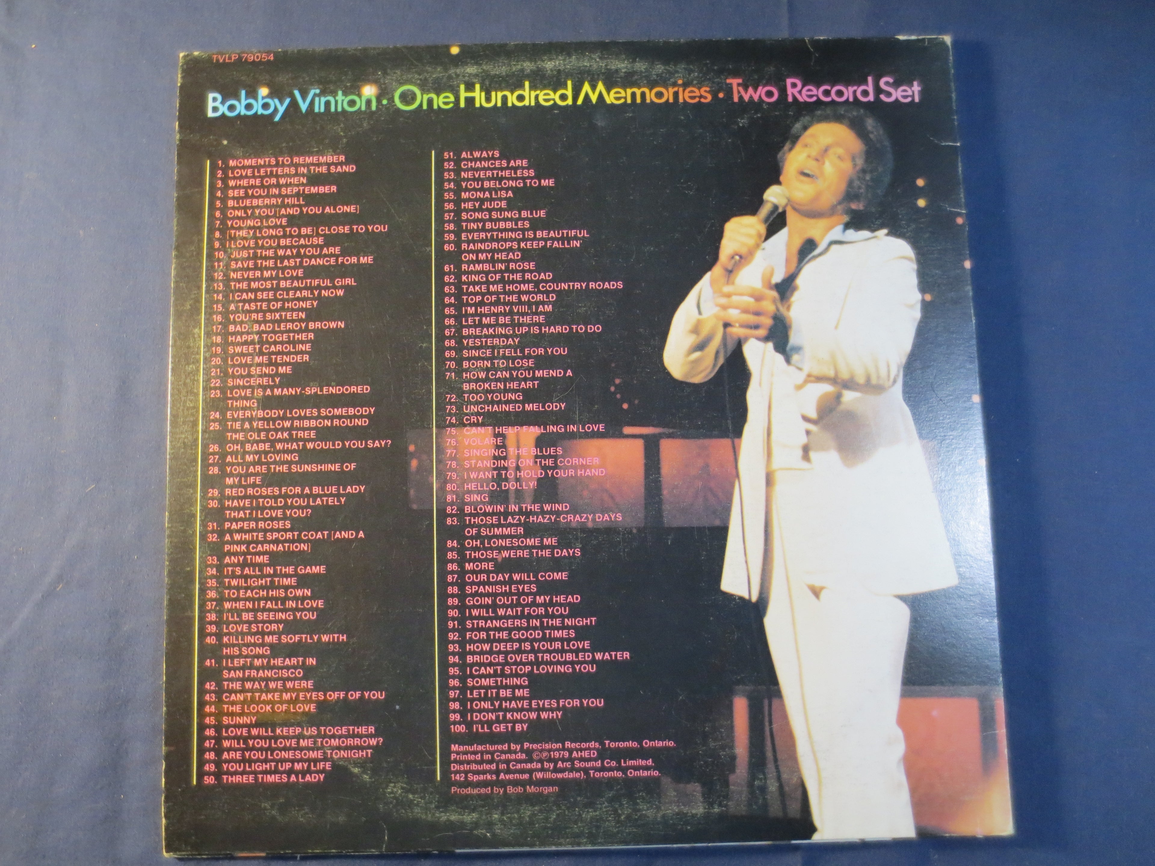 Bobby Vinton – 100 Memories (1979) Vinyl LP (Double Album)
