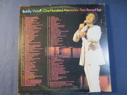 Bobby Vinton – 100 Memories (1979) Vinyl LP (Double Album)
