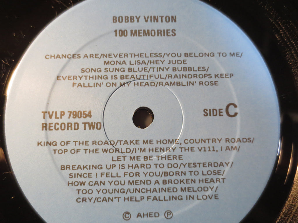Bobby Vinton – 100 Memories (1979) Vinyl LP (Double Album)