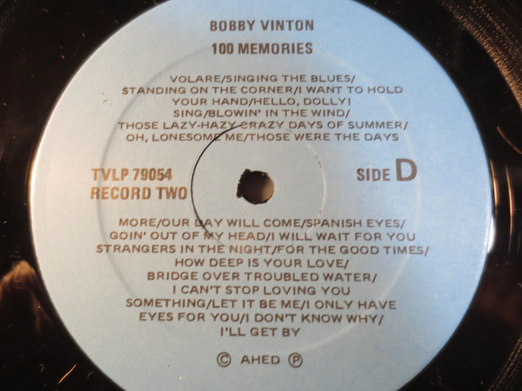 Bobby Vinton – 100 Memories (1979) Vinyl LP (Double Album)