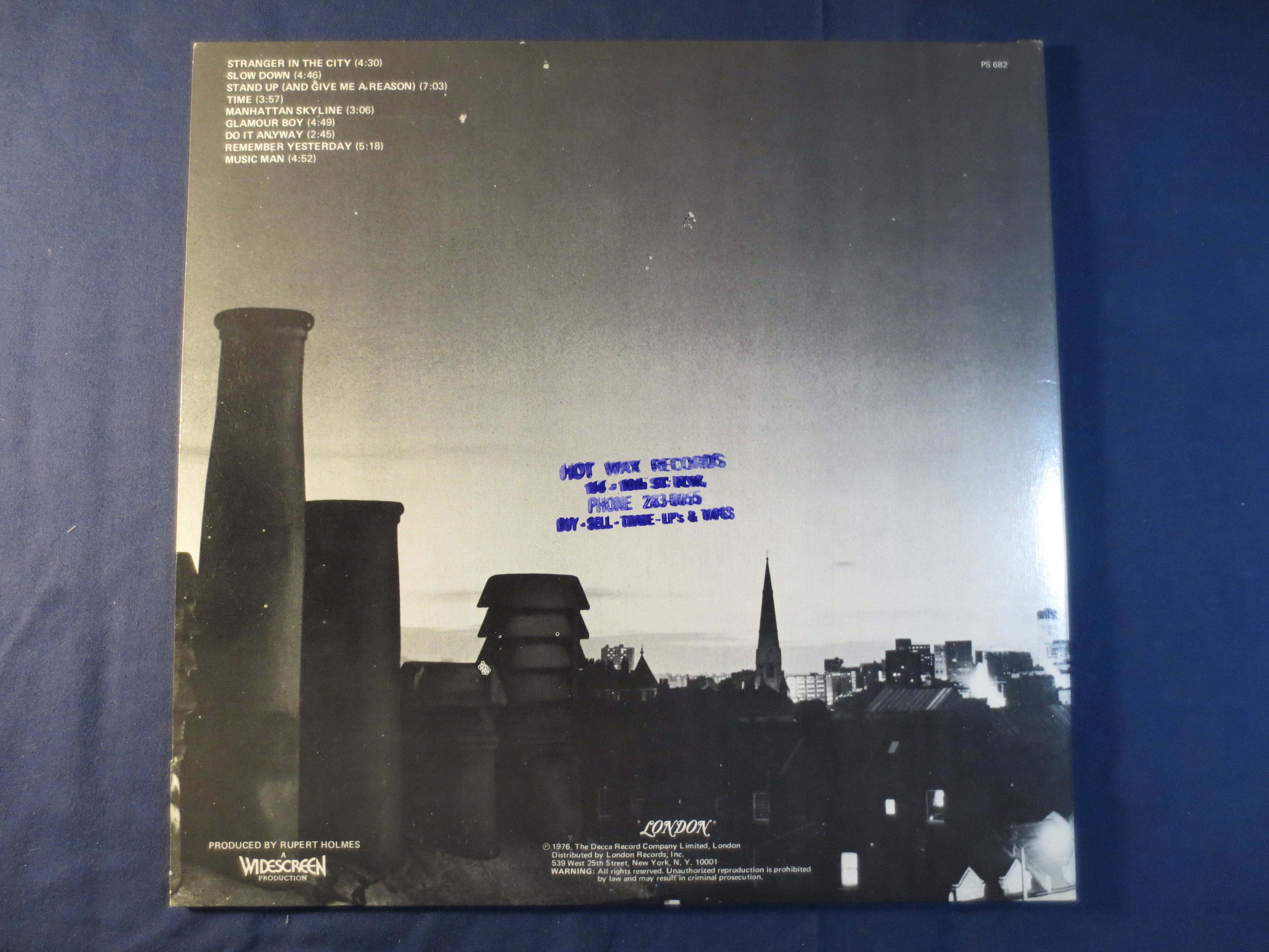 John Miles – Stranger in the City (1976) Vinyl LP