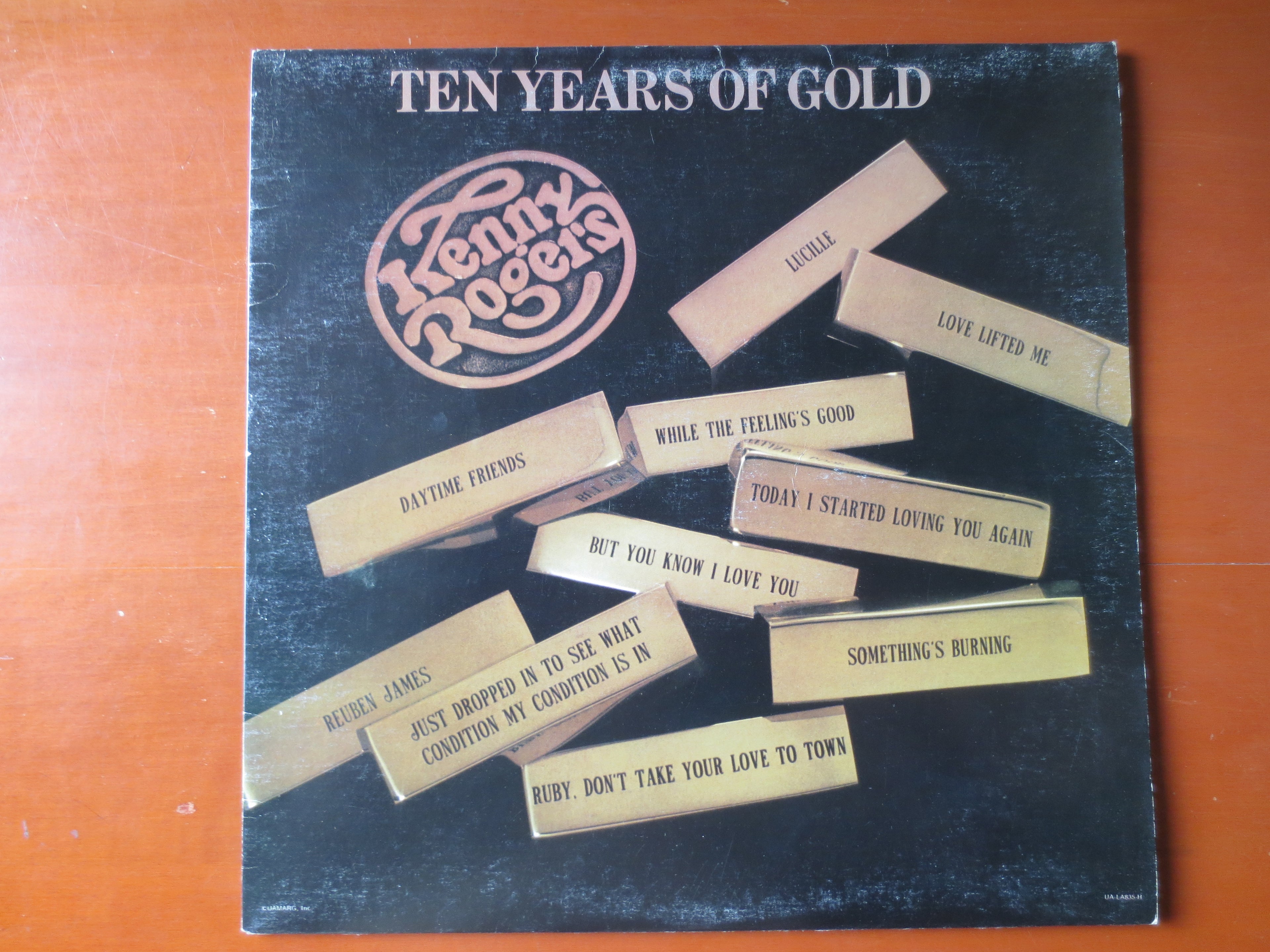 Kenny Rogers – 10 Years of Gold (1977) Vinyl LP