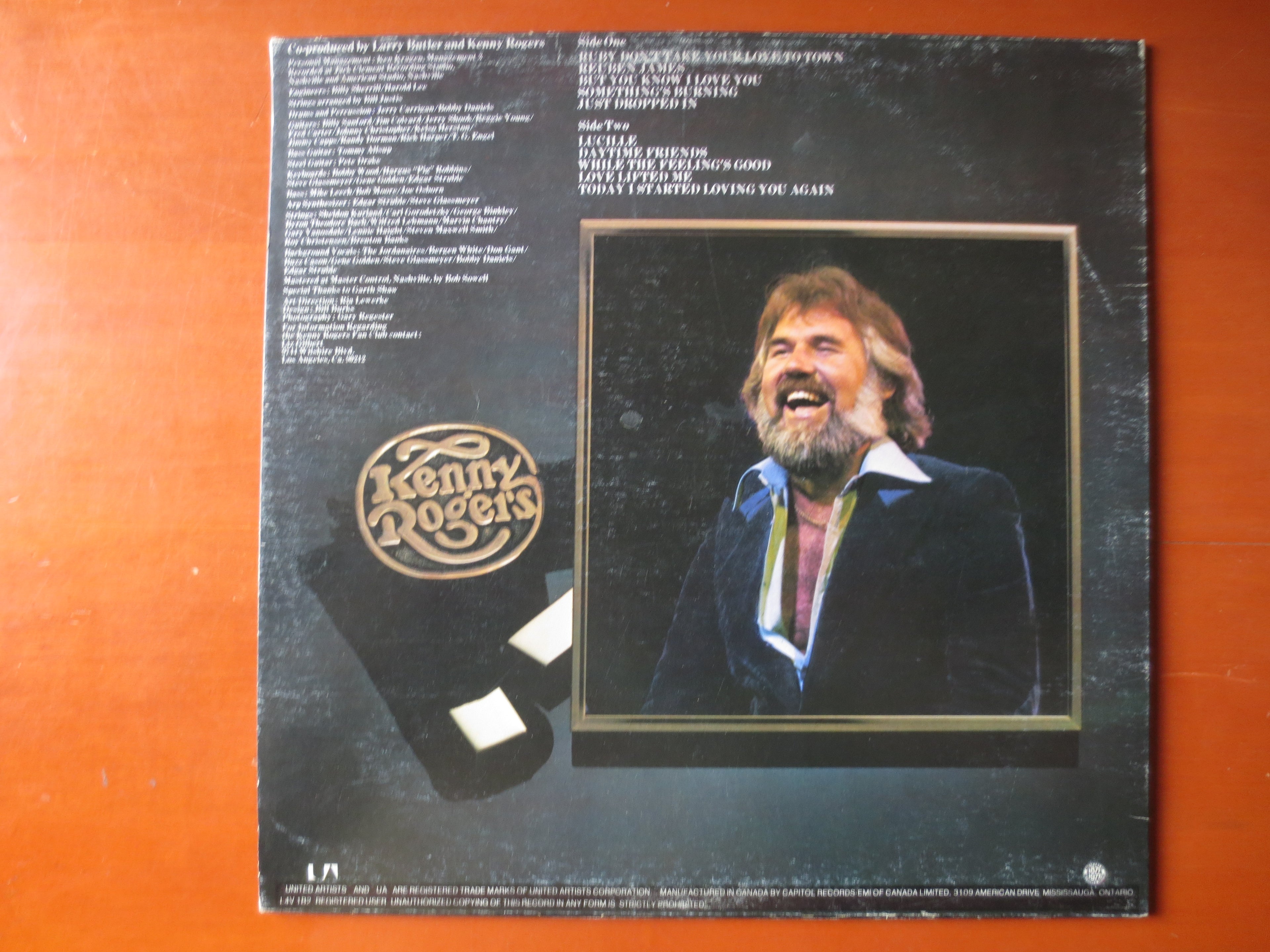 Kenny Rogers – 10 Years of Gold (1977) Vinyl LP