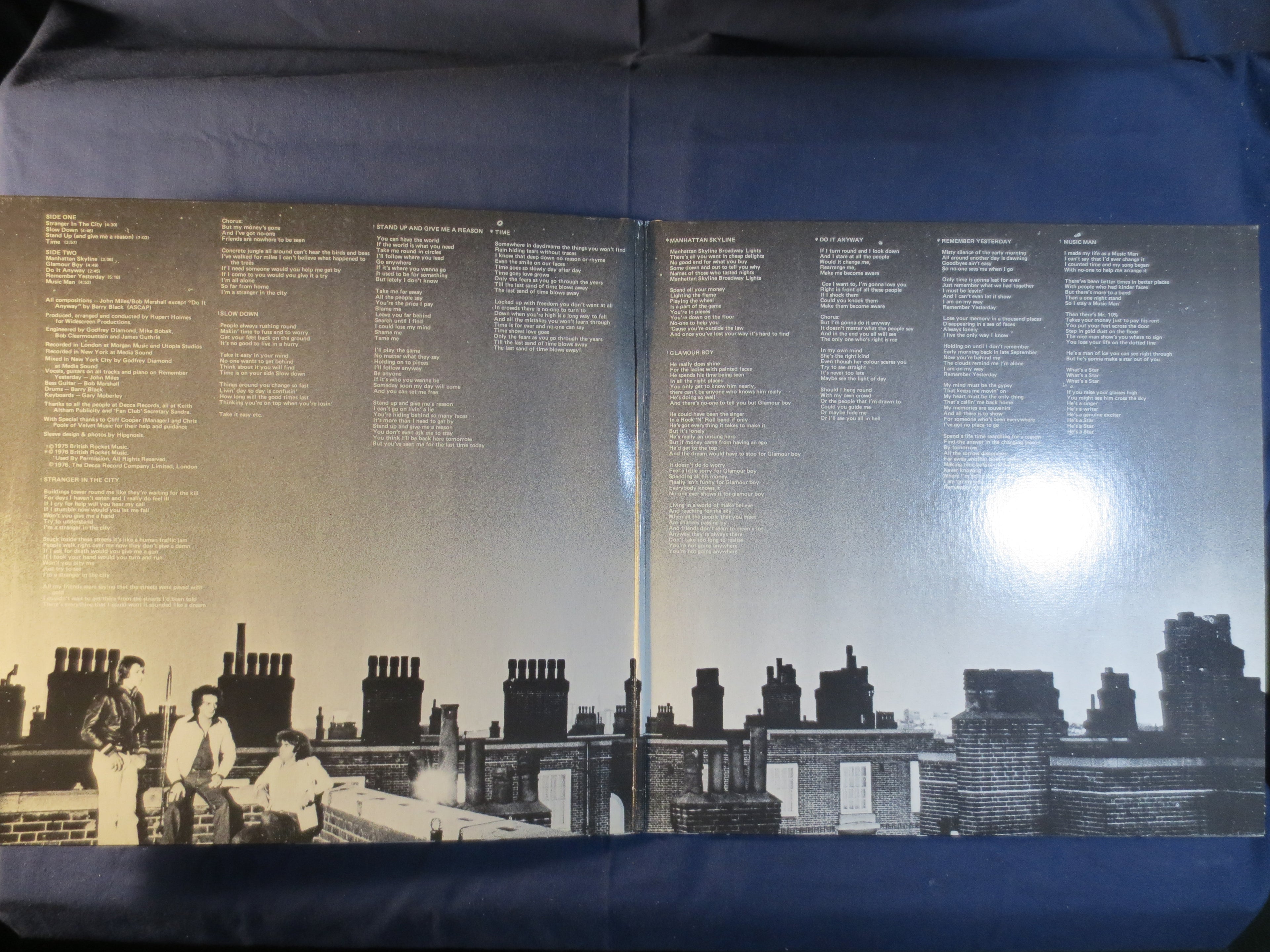 John Miles – Stranger in the City (1976) Vinyl LP