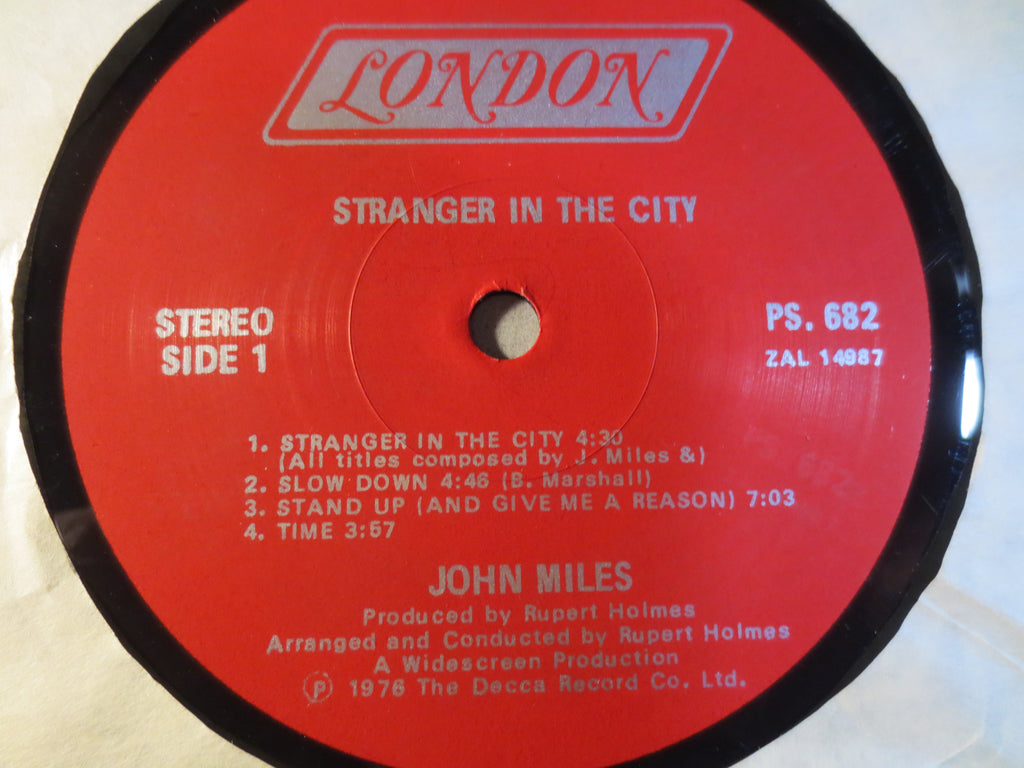 John Miles – Stranger in the City (1976) Vinyl LP