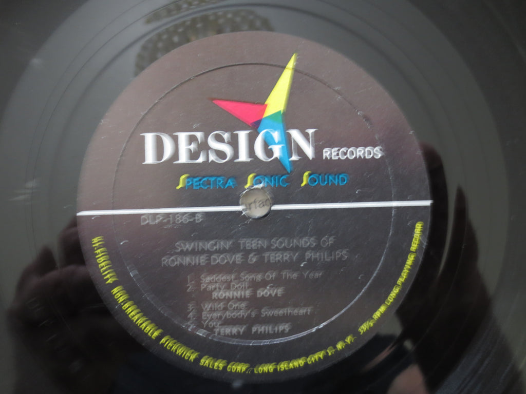 Ronnie Dove & Terry Philips – Swingin' Teen Sounds (1962) Vinyl LP