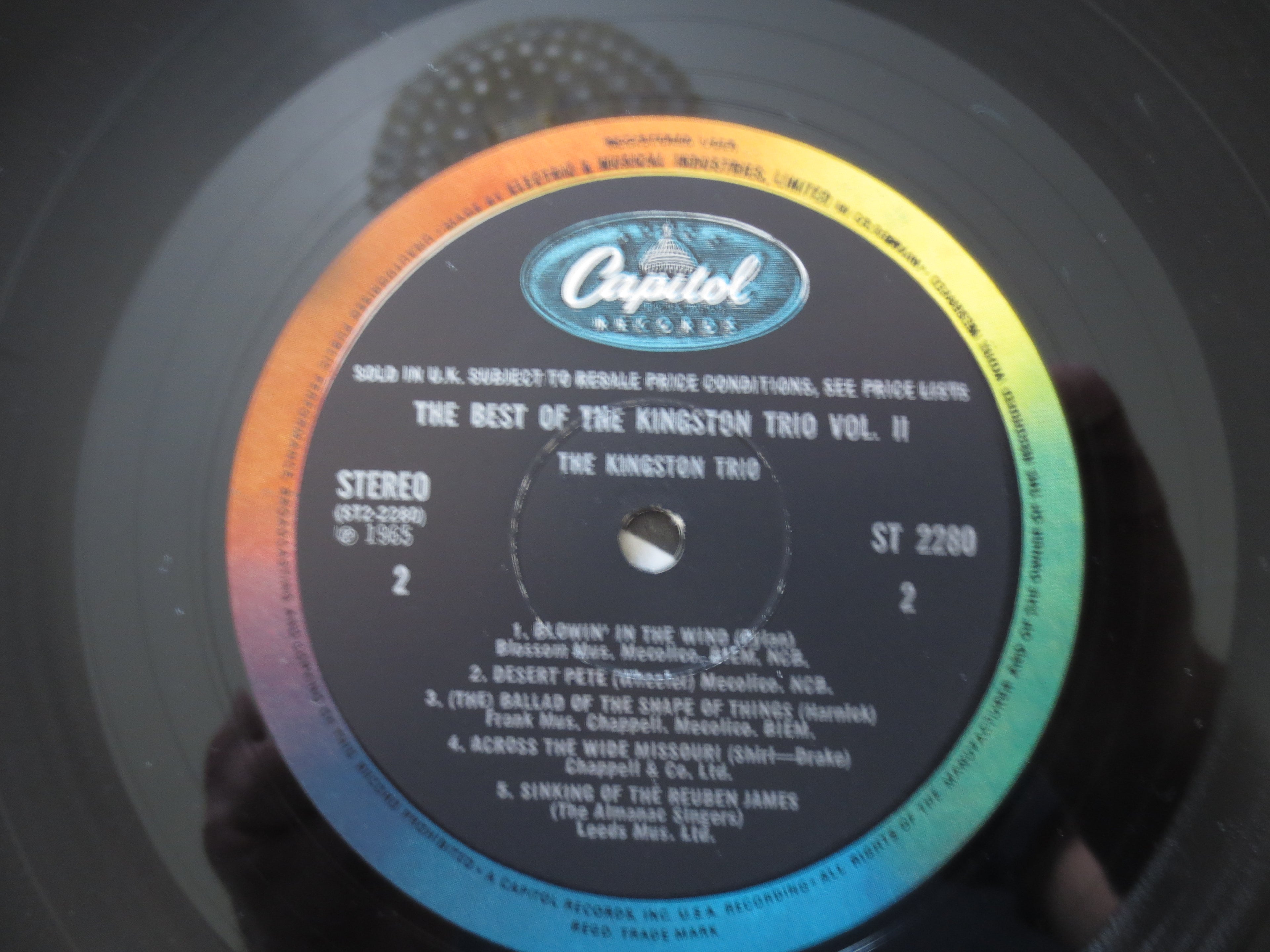 The Kingston Trio – The Best of The Kingston Trio Vol. 2 (1965) Vinyl LP