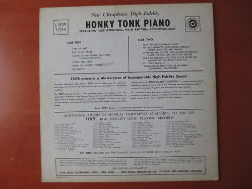 Ace O'Donnell – Honky Tonk Piano (1957) Vinyl LP