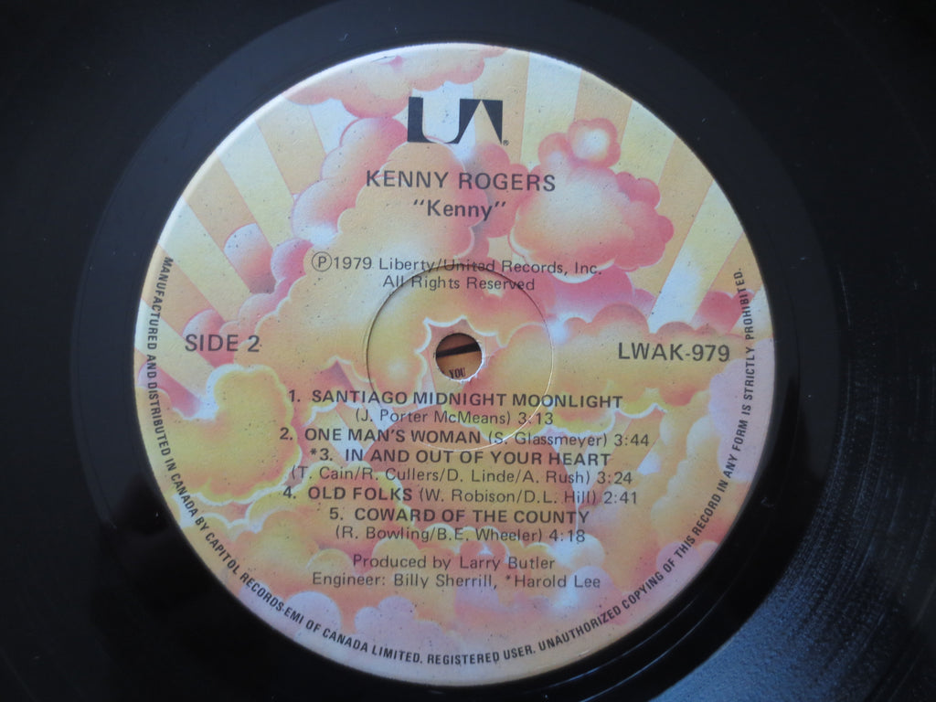 Kenny Rogers – Kenny (1979) Vinyl LP