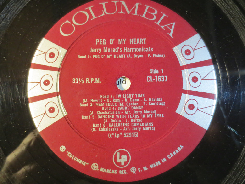 The Harmonicats – Peg O' My Heart (1961) Vinyl LP
