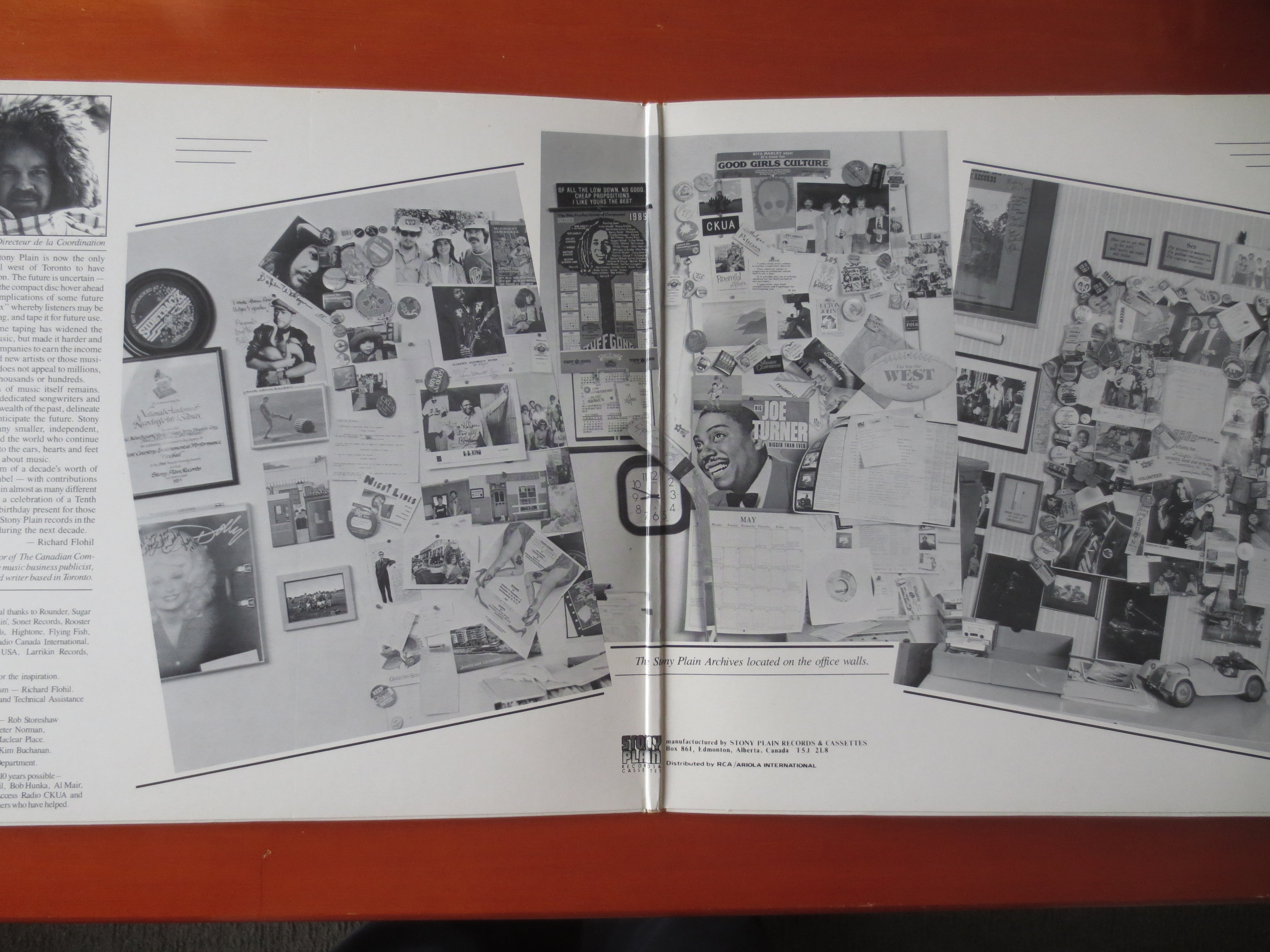 Stoney Plain Records – Happy Birthday Sampler (1986) Vinyl 2xLP