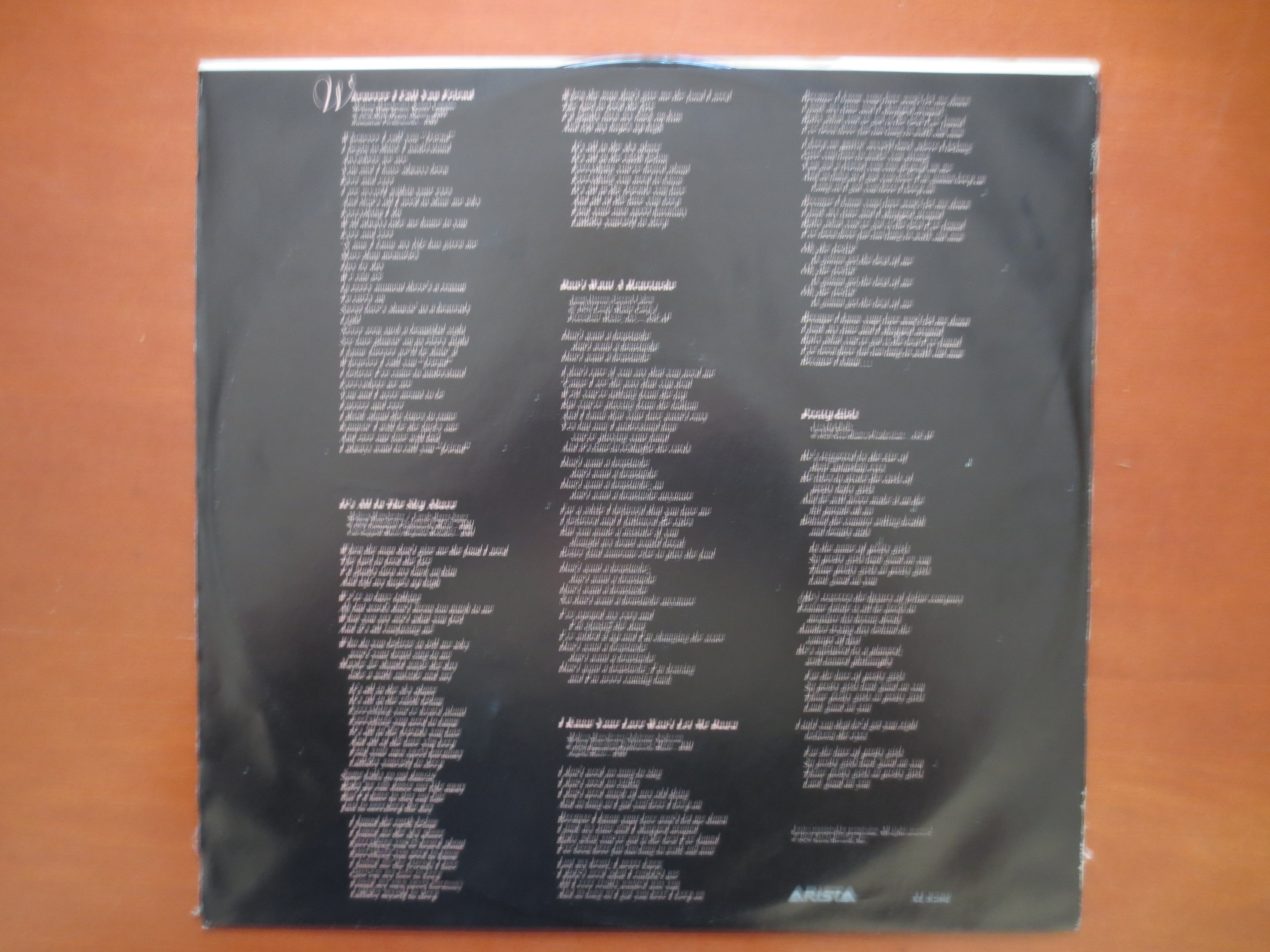 Melissa Manchester – Melissa (1979) Vinyl LP
