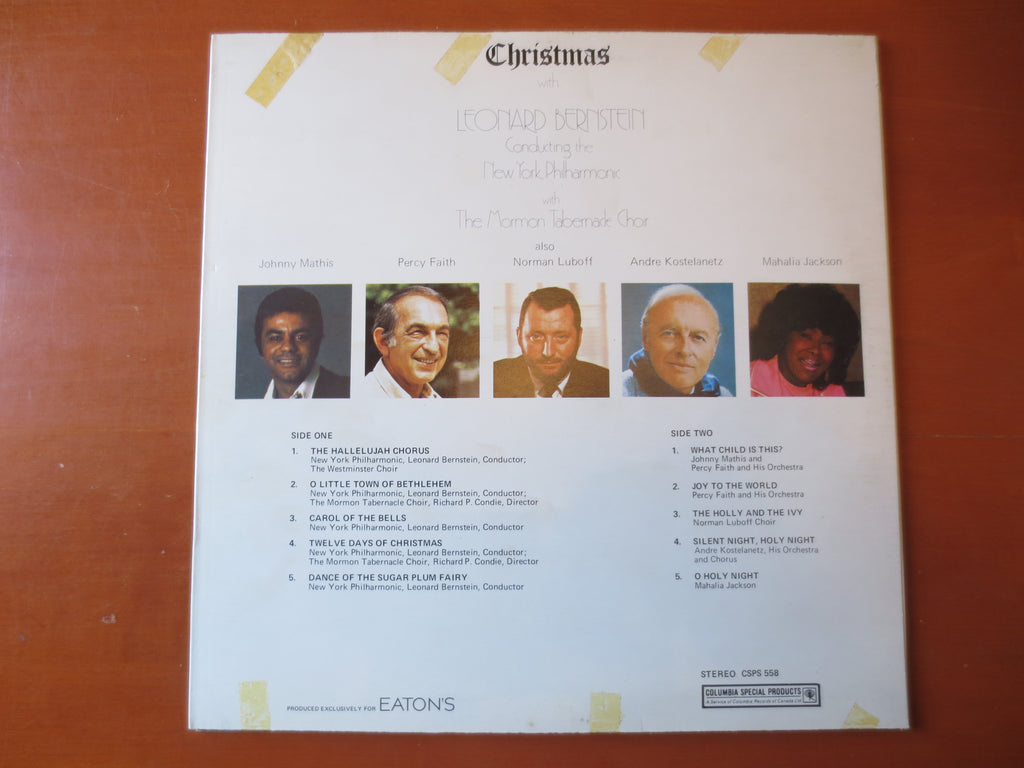 Leonard Bernstein – Christmas (1974) Vinyl LP