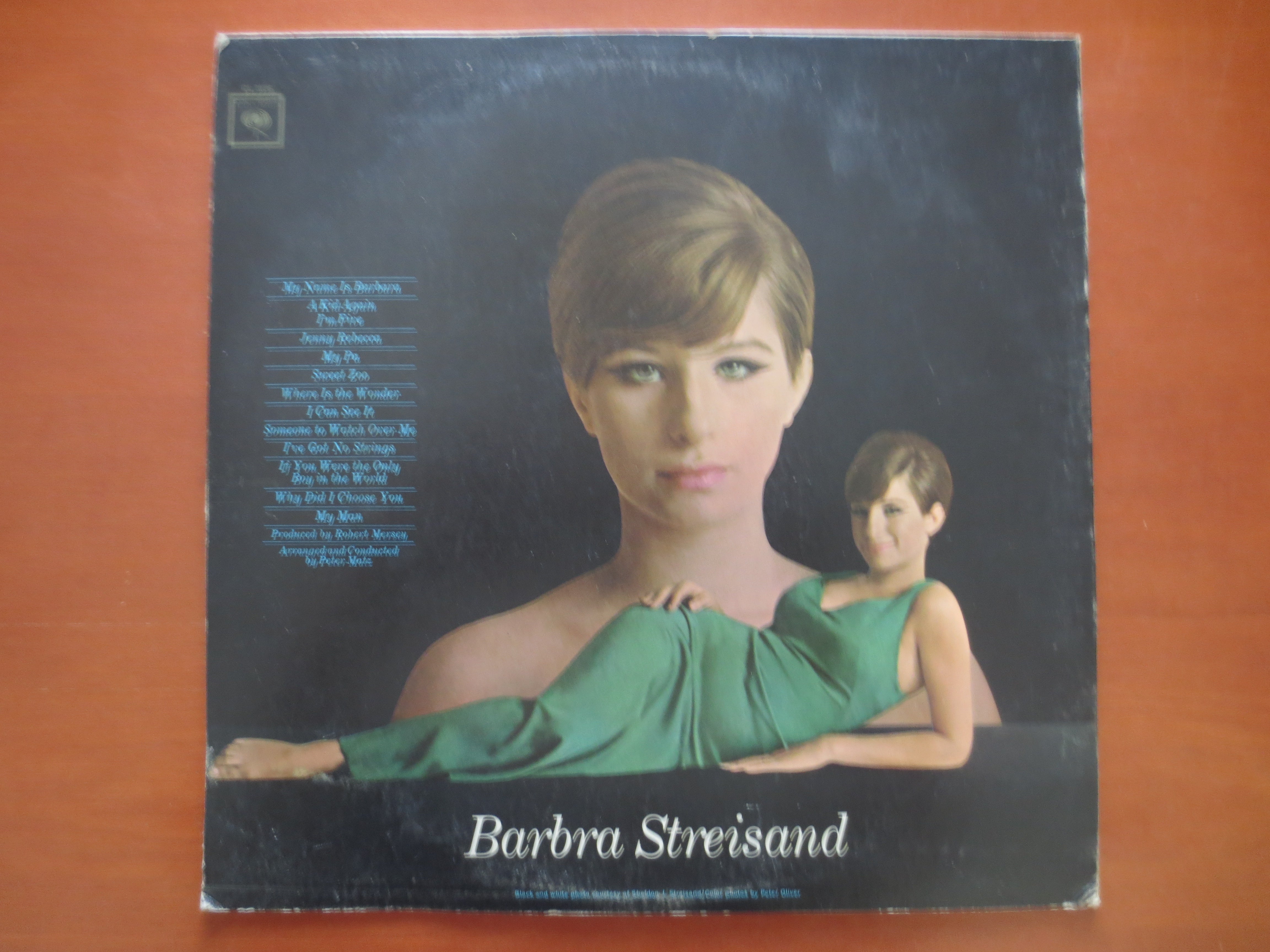 BARBRA STREISAND My NAME is Barbra Pop Record Vintage Vinyl