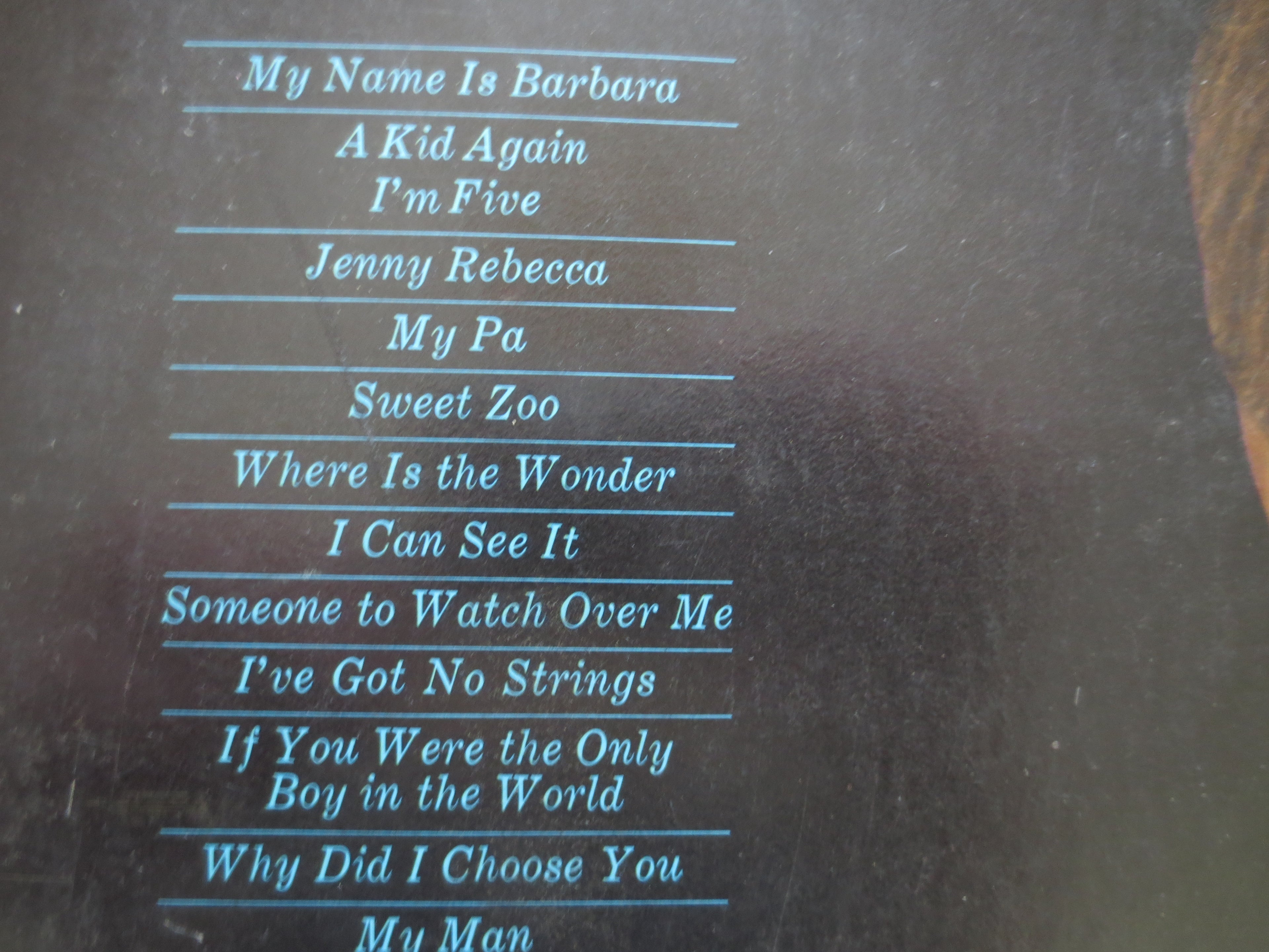 Barbra Streisand – My Name Is Barbra (1965) Vinyl LP