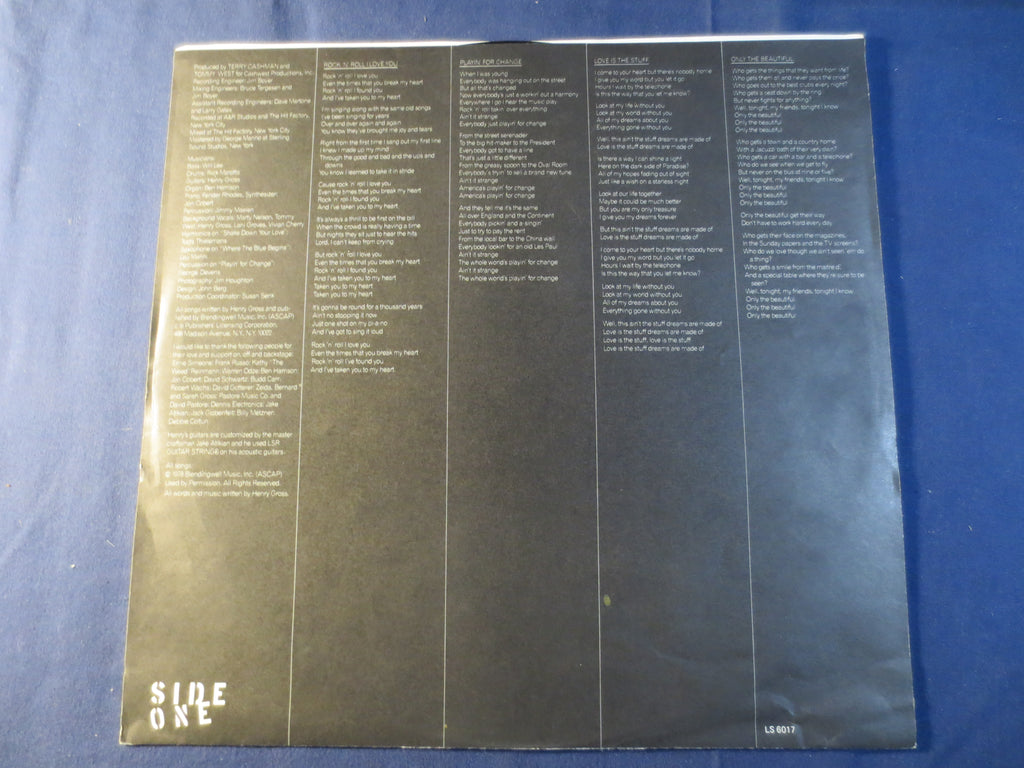 Henry Gross – Love Is the Stuff (1978) [Vinyl LP]
