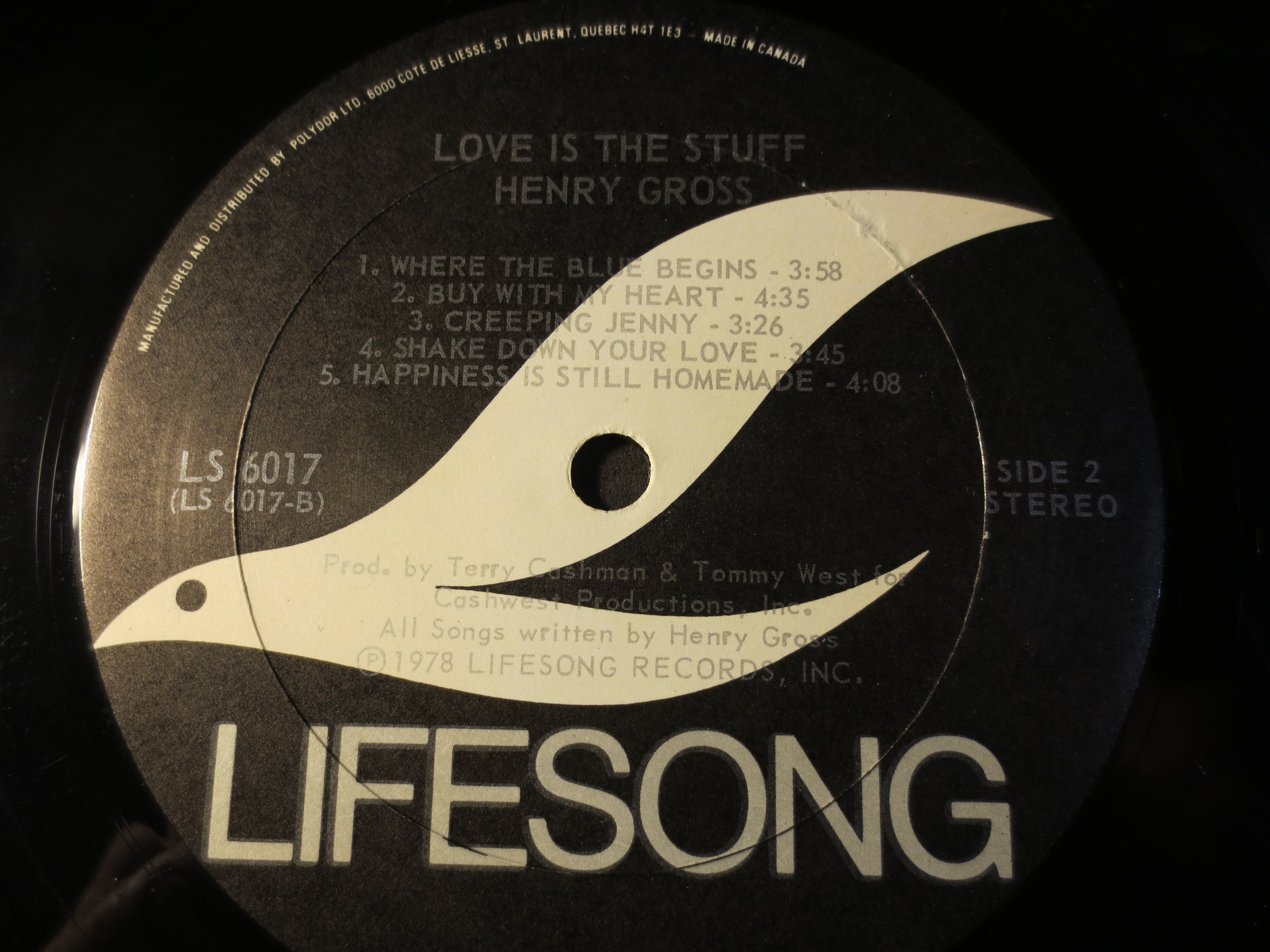 Henry Gross – Love Is the Stuff (1978) [Vinyl LP]