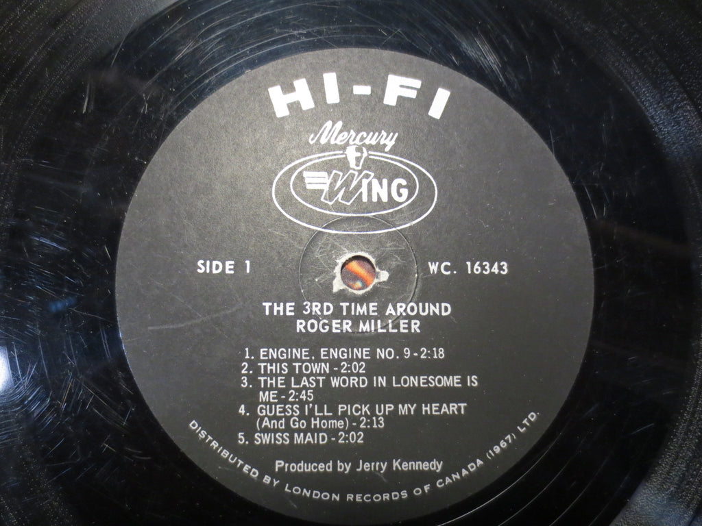 Roger Miller – The 3rd Time Around (1965) Vinyl LP