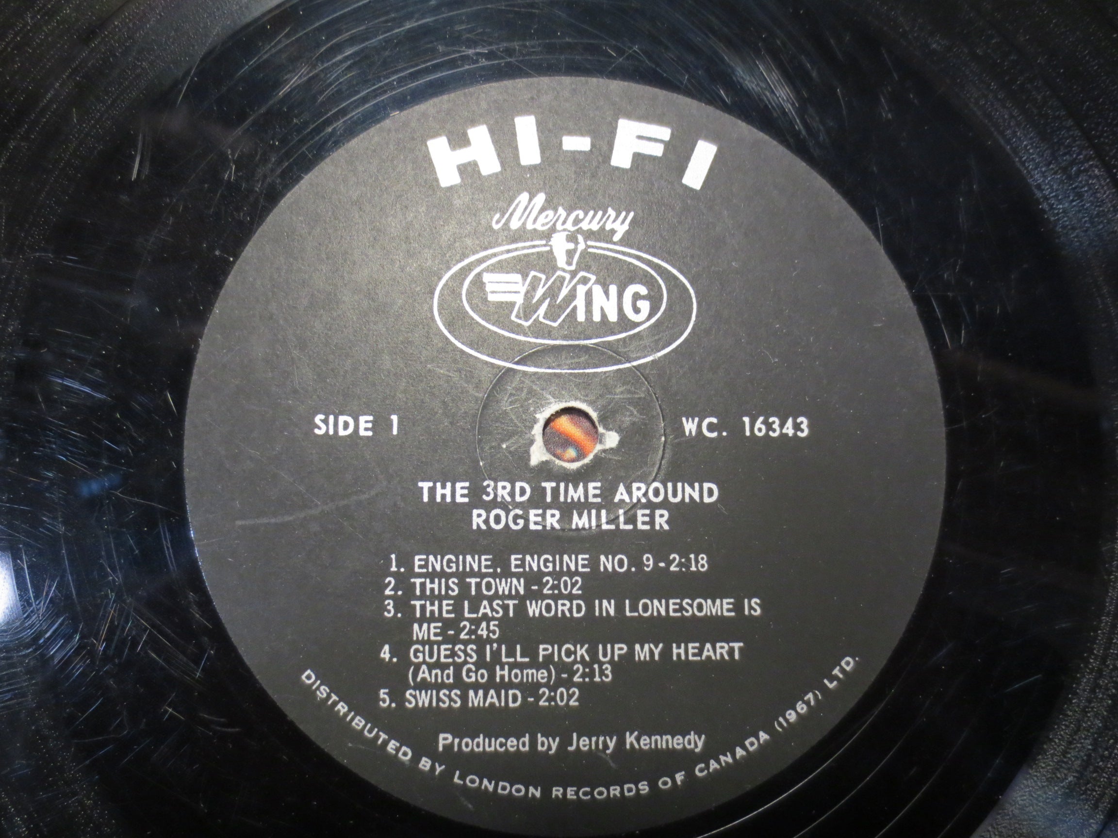 Roger Miller – The 3rd Time Around (1965) Vinyl LP