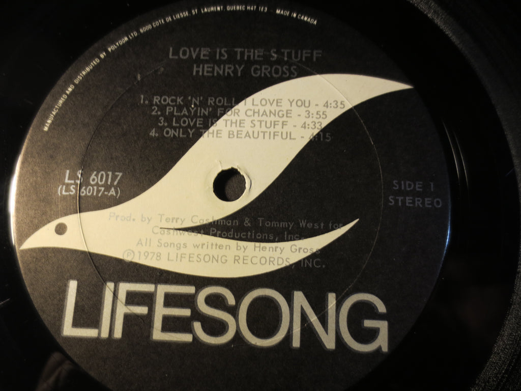 Henry Gross – Love Is the Stuff (1978) [Vinyl LP]