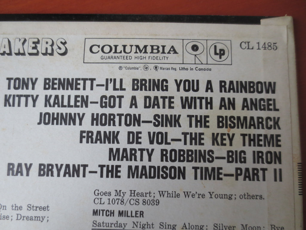 The Hit Makers – Columbia Greatest Hits (1960) Vinyl LP