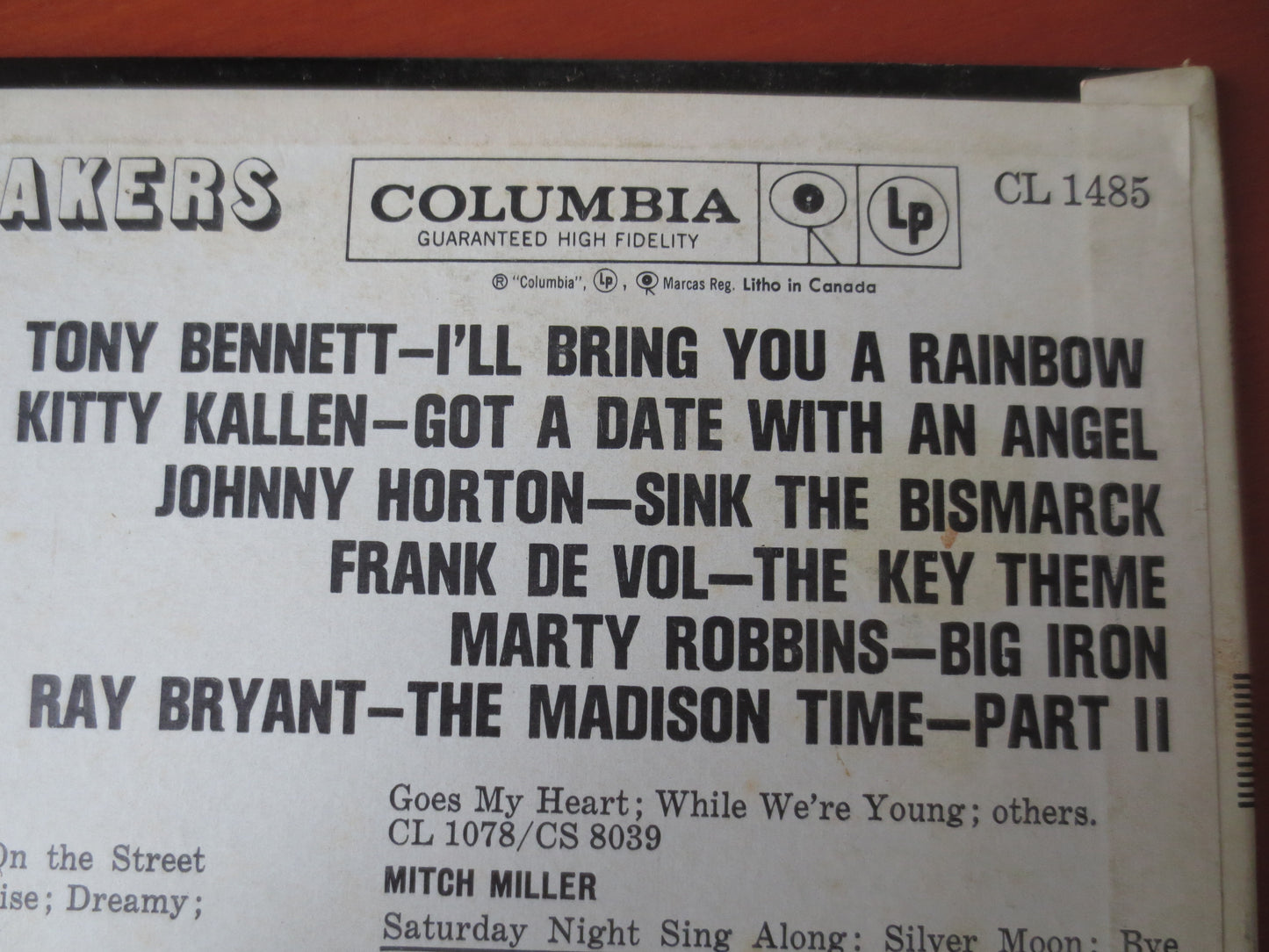 The HIT MAKERS, GREATEST Hits, Marty Robbins Albums, Jazz Record, Vinyl Album, Doris Day Albums, Record Vinyl, 1960 Records
