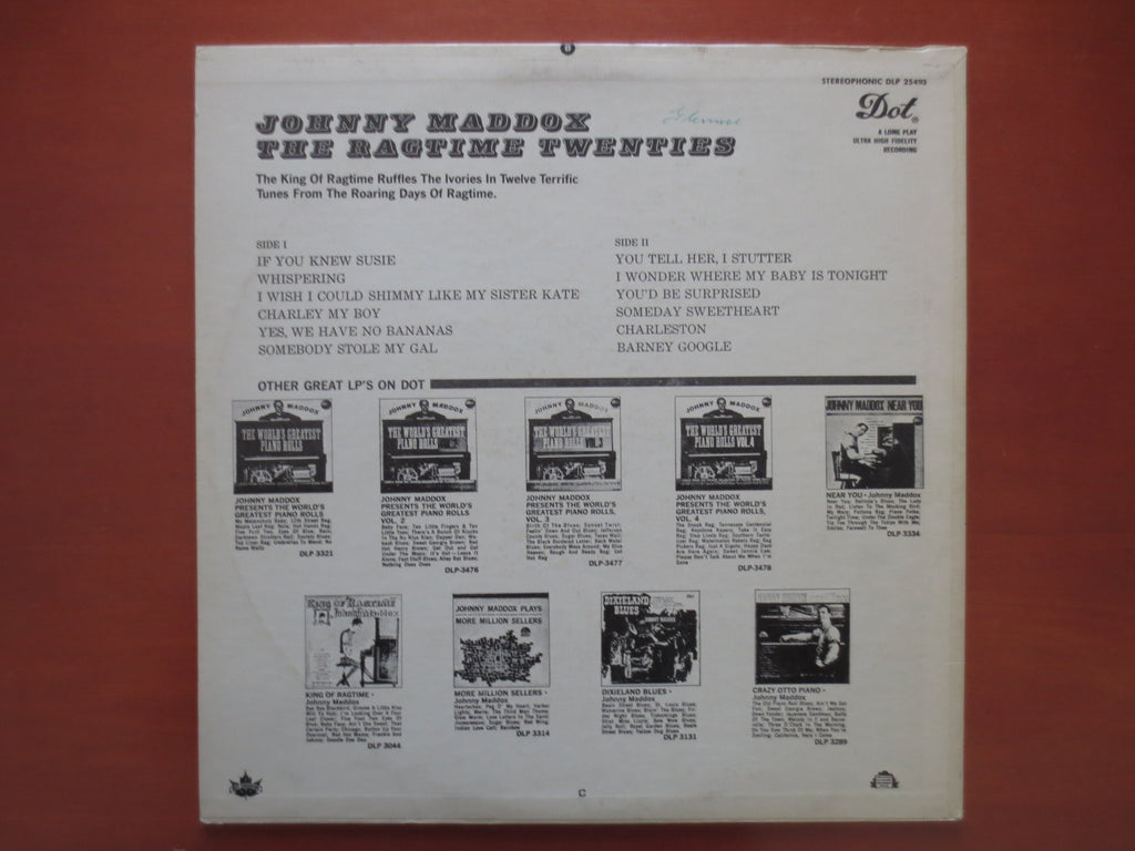 Johnny Maddox – The Ragtime Twenties (1963) [Vinyl LP]