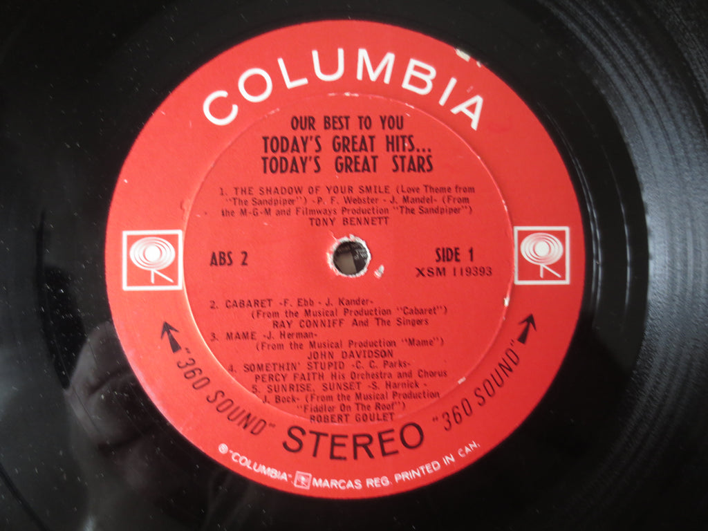 Columbia Records – Our Best to You (1967) Vinyl LP