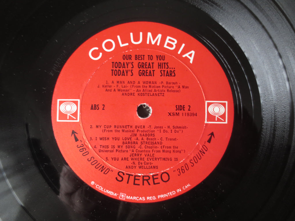 Columbia Records – Our Best to You (1967) Vinyl LP