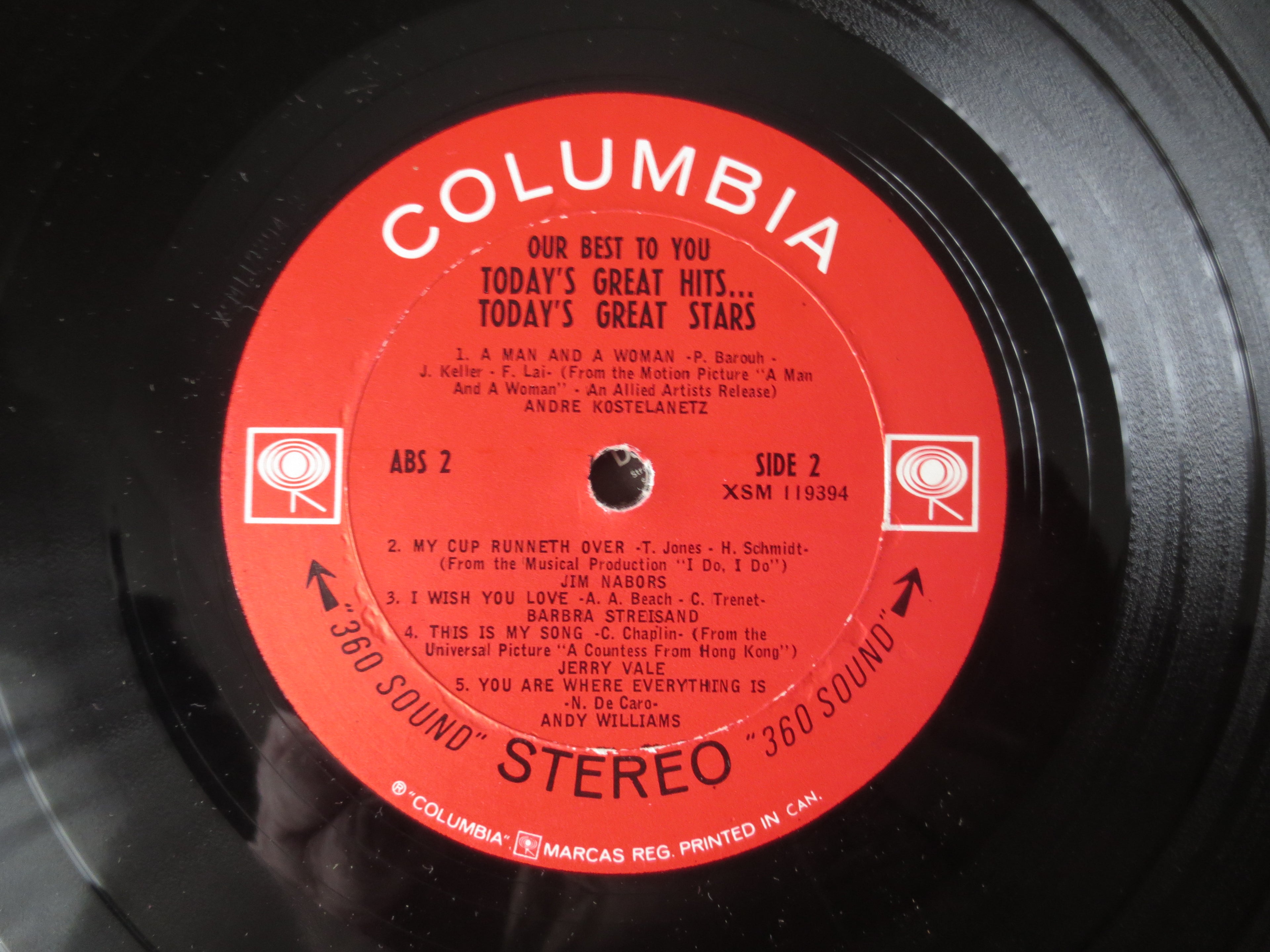 Columbia Records – Our Best to You (1967) Vinyl LP