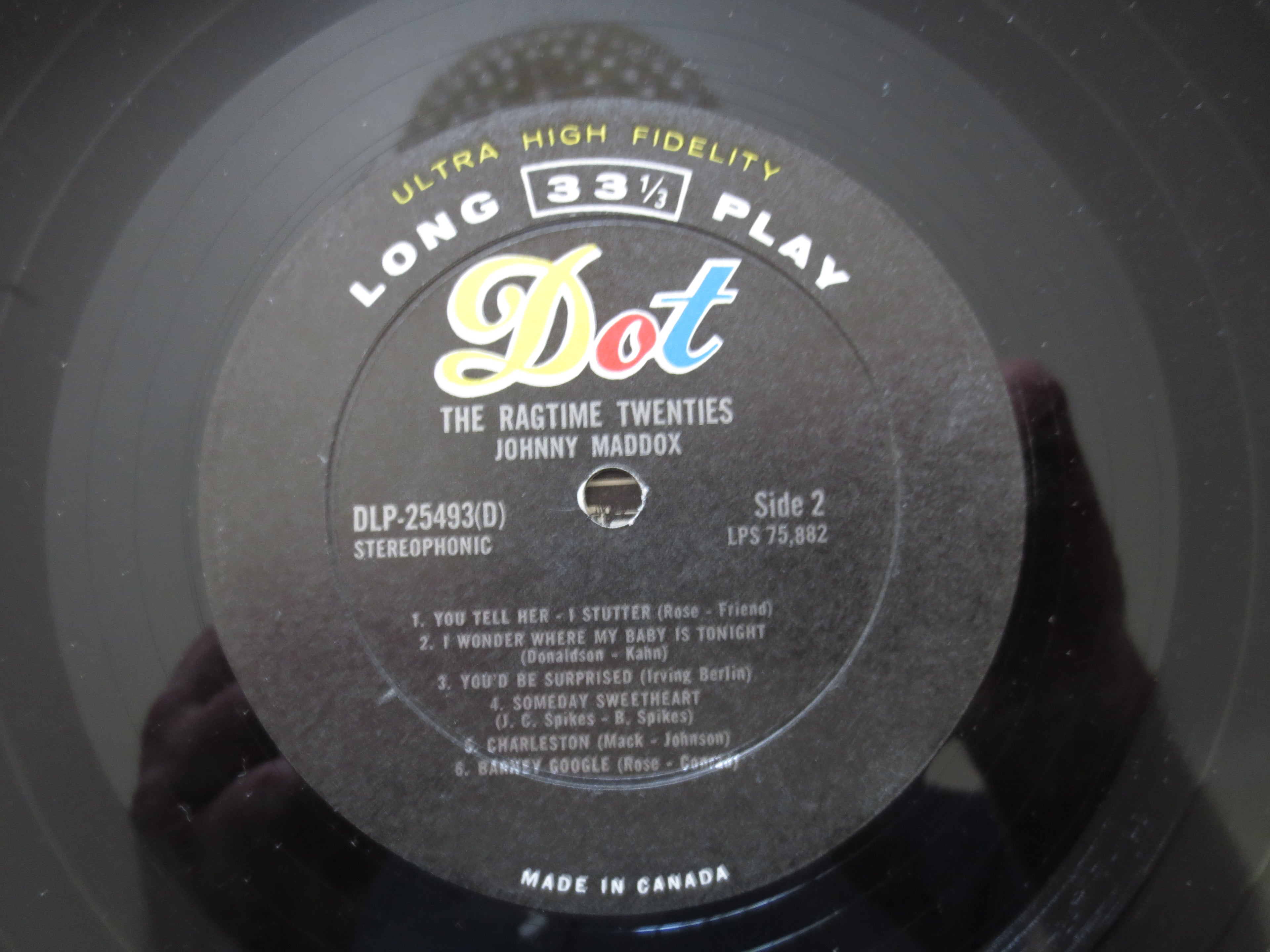 Johnny Maddox – The Ragtime Twenties (1963) [Vinyl LP]