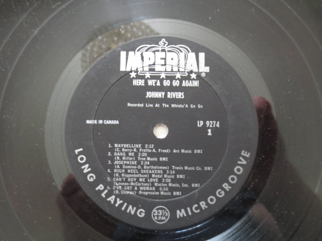 Johnny Rivers – Here We a Go Go Again (1964) Vinyl LP