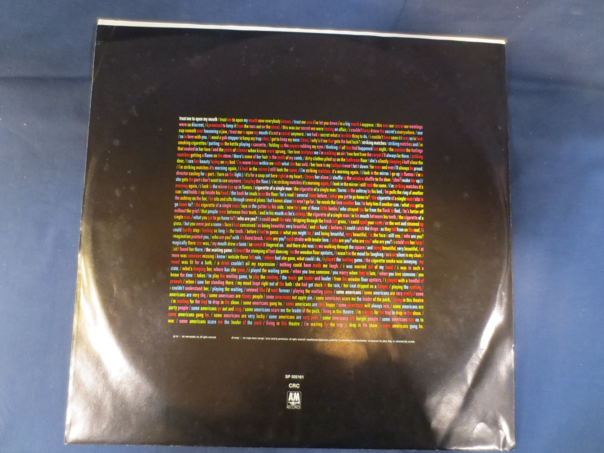 Squeeze – Babylon and On (1987) Vinyl LP
