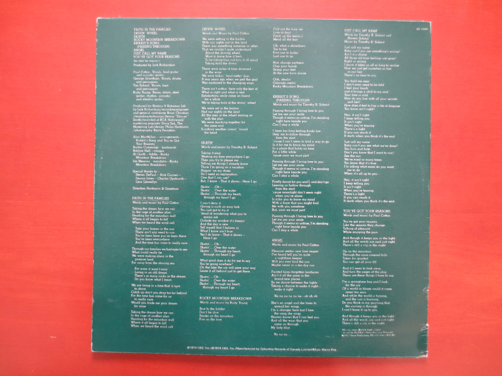Poco – Seven (1974) Vinyl LP