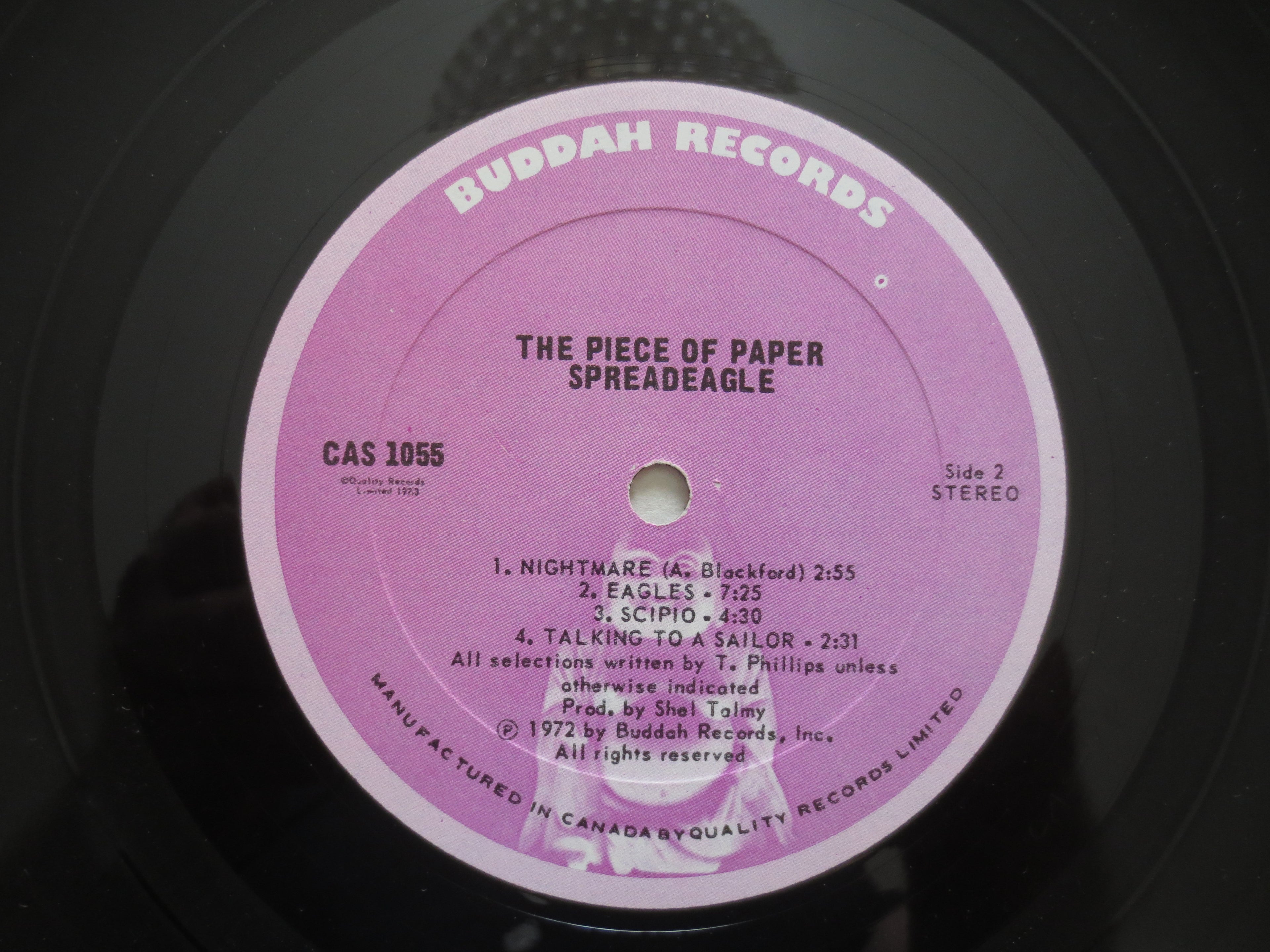 Spreadeagle – A Piece of Paper (1972) [Vinyl LP]