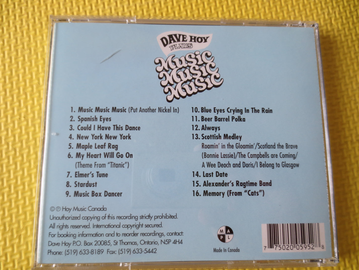 DAVE HOY, MUSIC, Music Music, Dave Hoy Cd, Ragtime cd, Ragtime Music Cd, Dave Hoy Albums, Jazz Cd, Cds, Piano Compact Discs